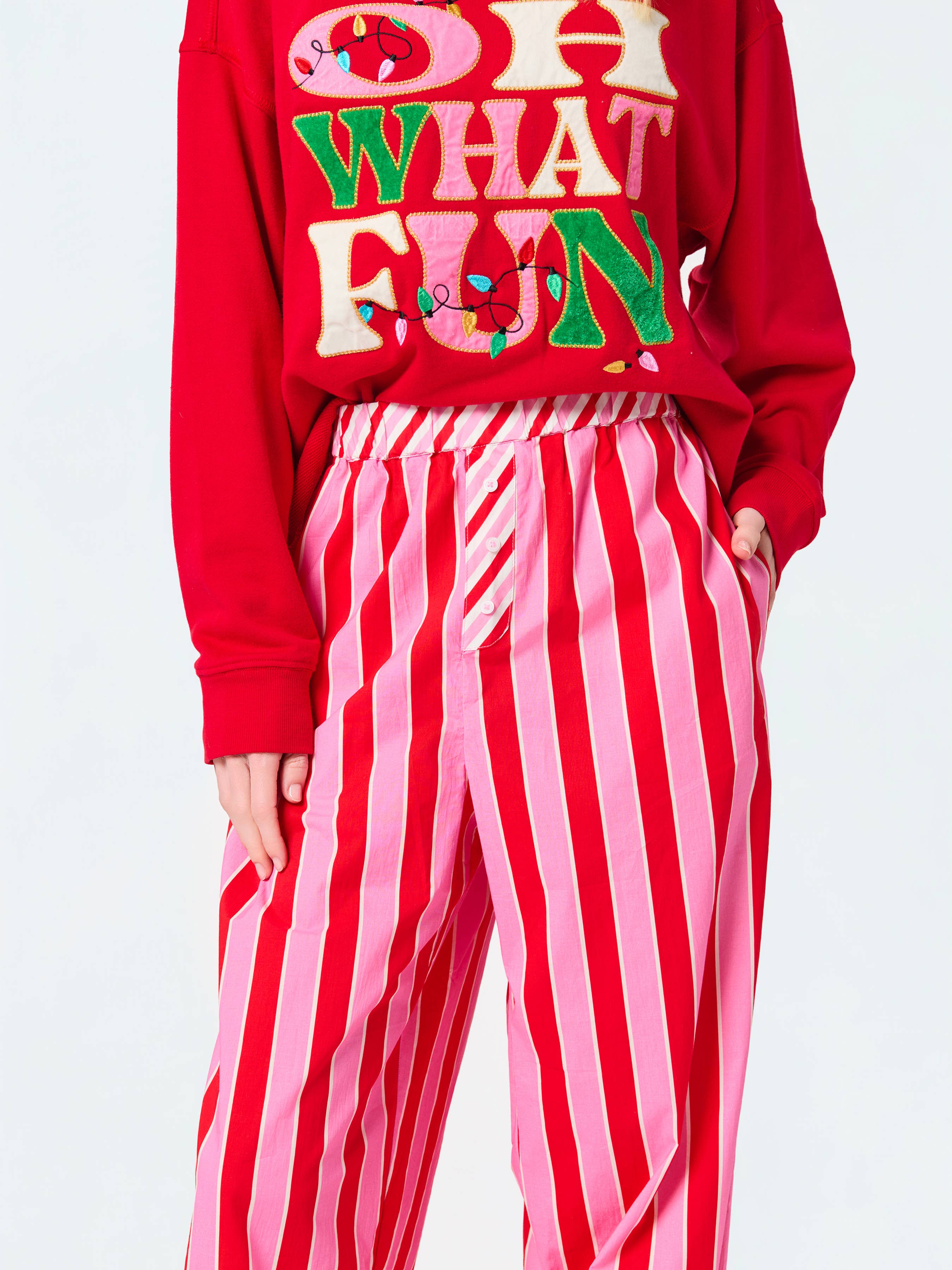 OH WHAT FUN" SWEATSHIRTS