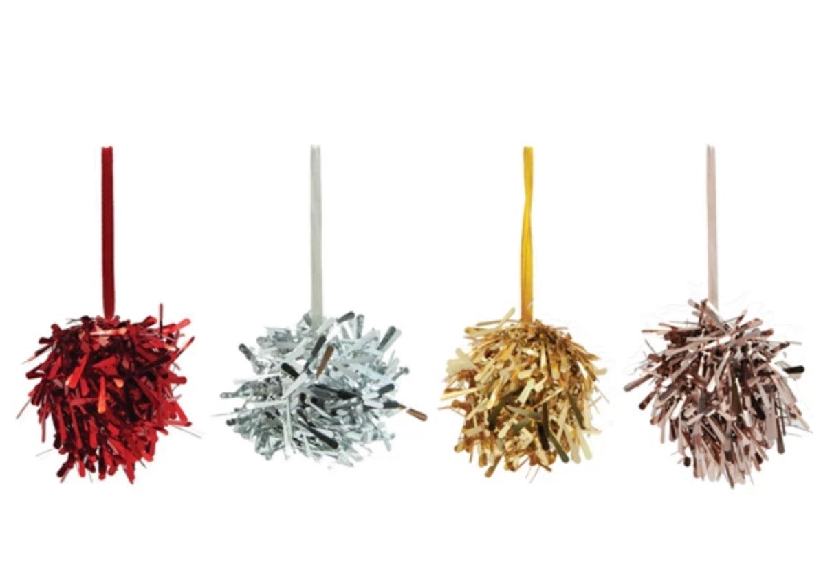 Tinsel Ornament-4 Colors
