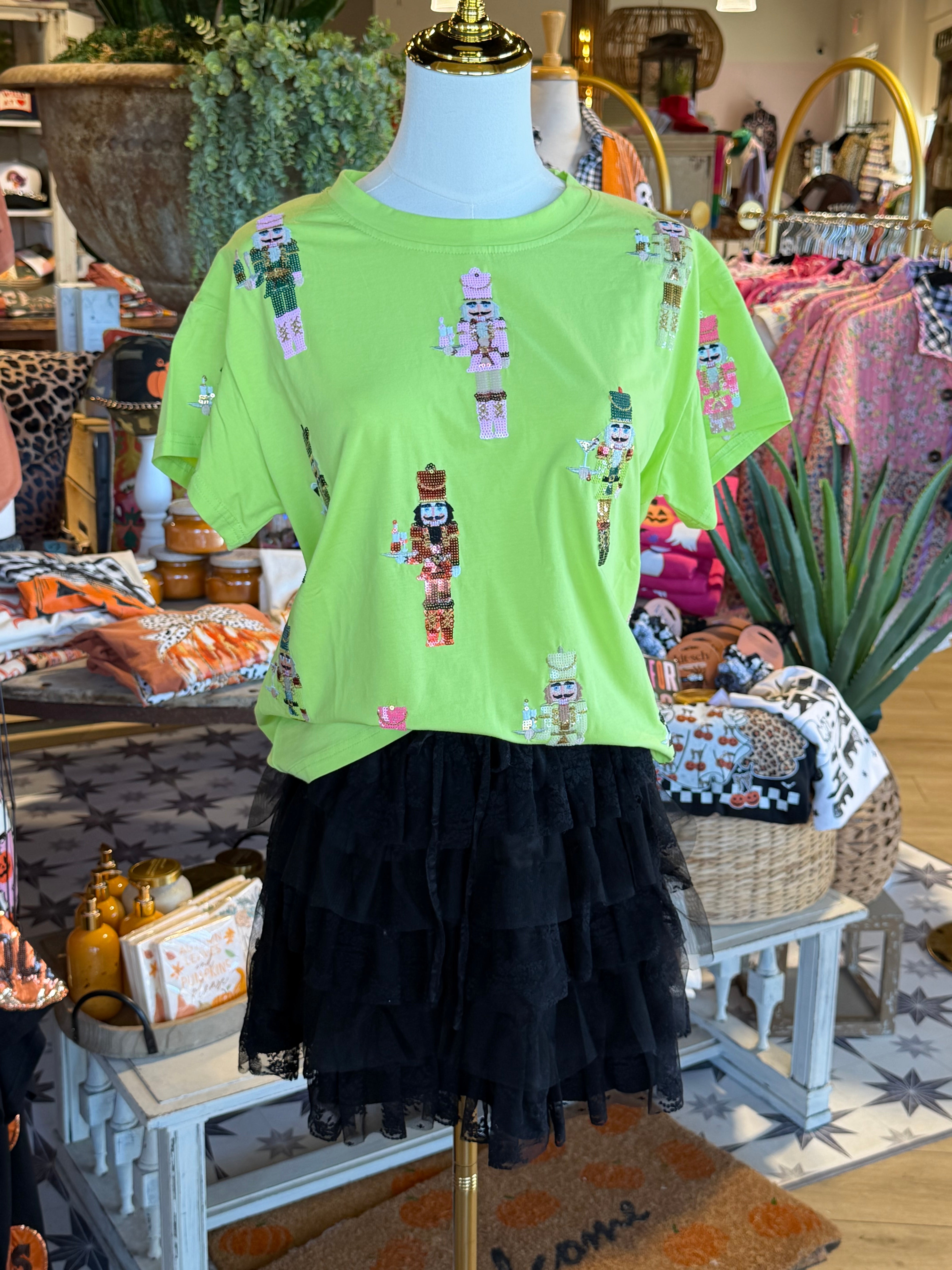 Cocktail Nutcracker Tee