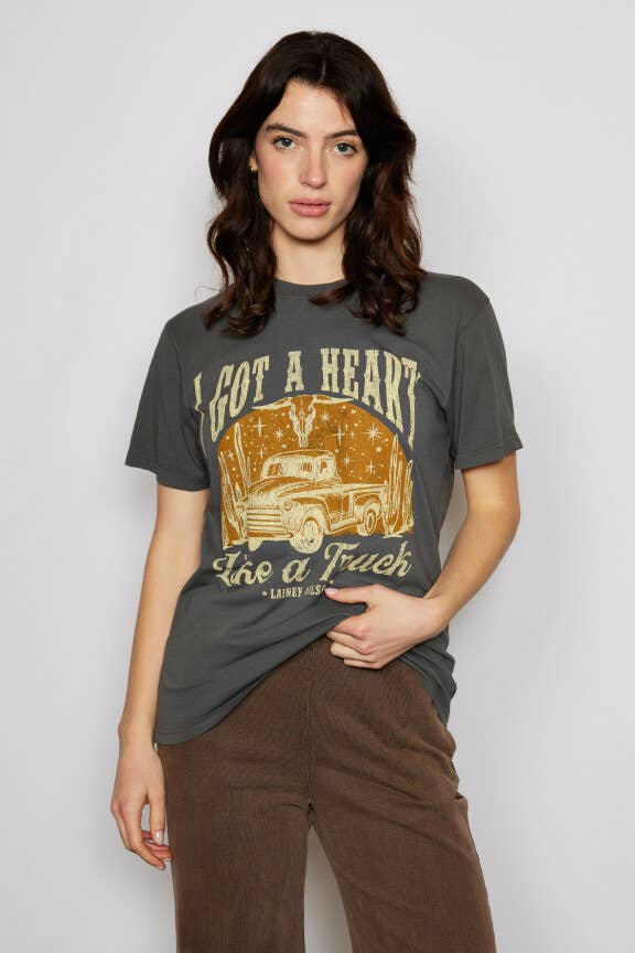 Lainey Wilson Heart Like a Truck Tee