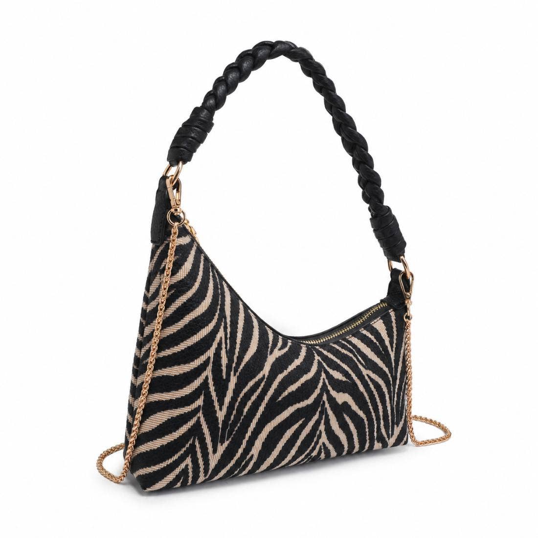 Taylor - Zebra Shoulder Bag