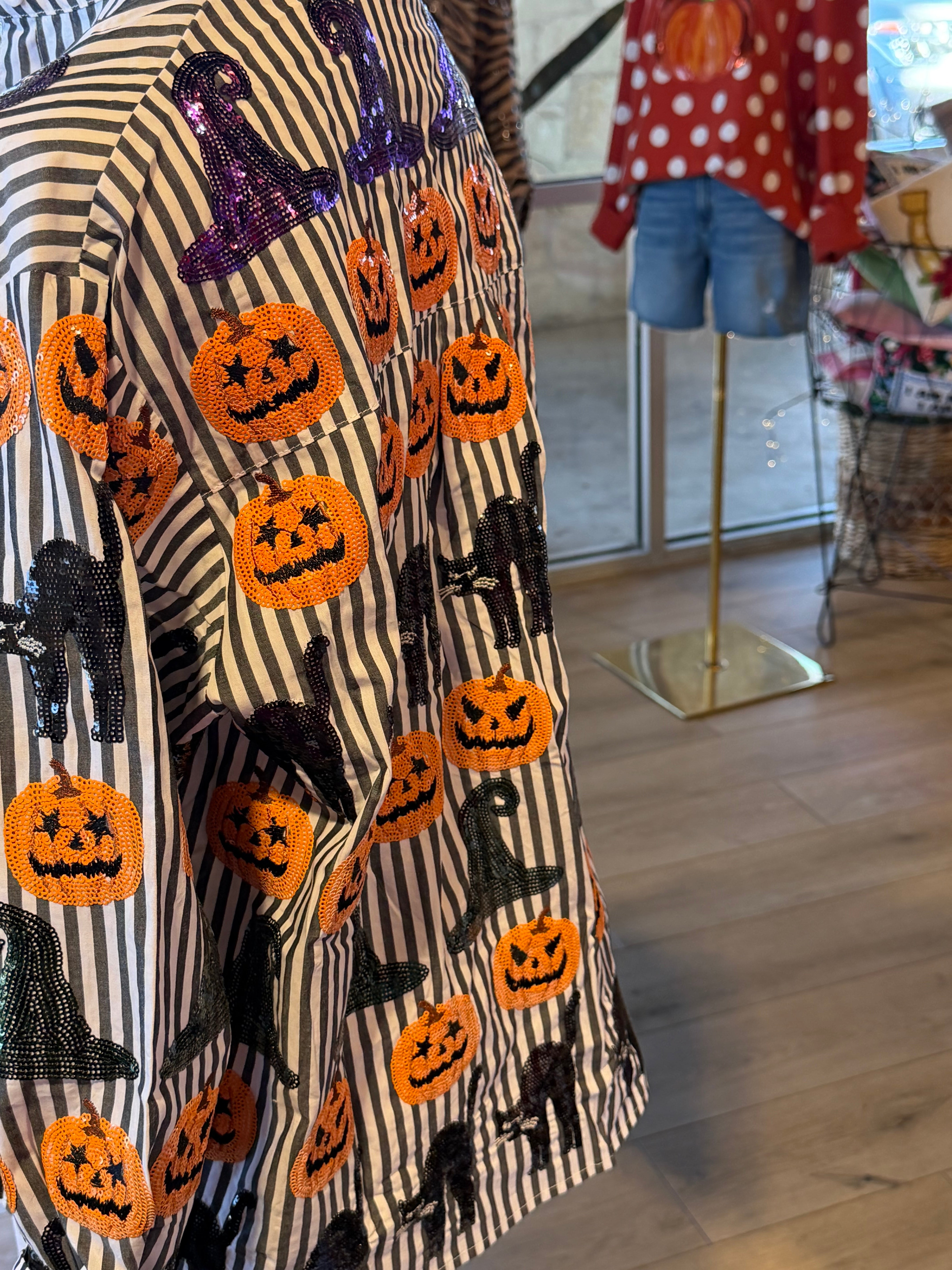 Pumpkins & Cats- Top/ Bottom