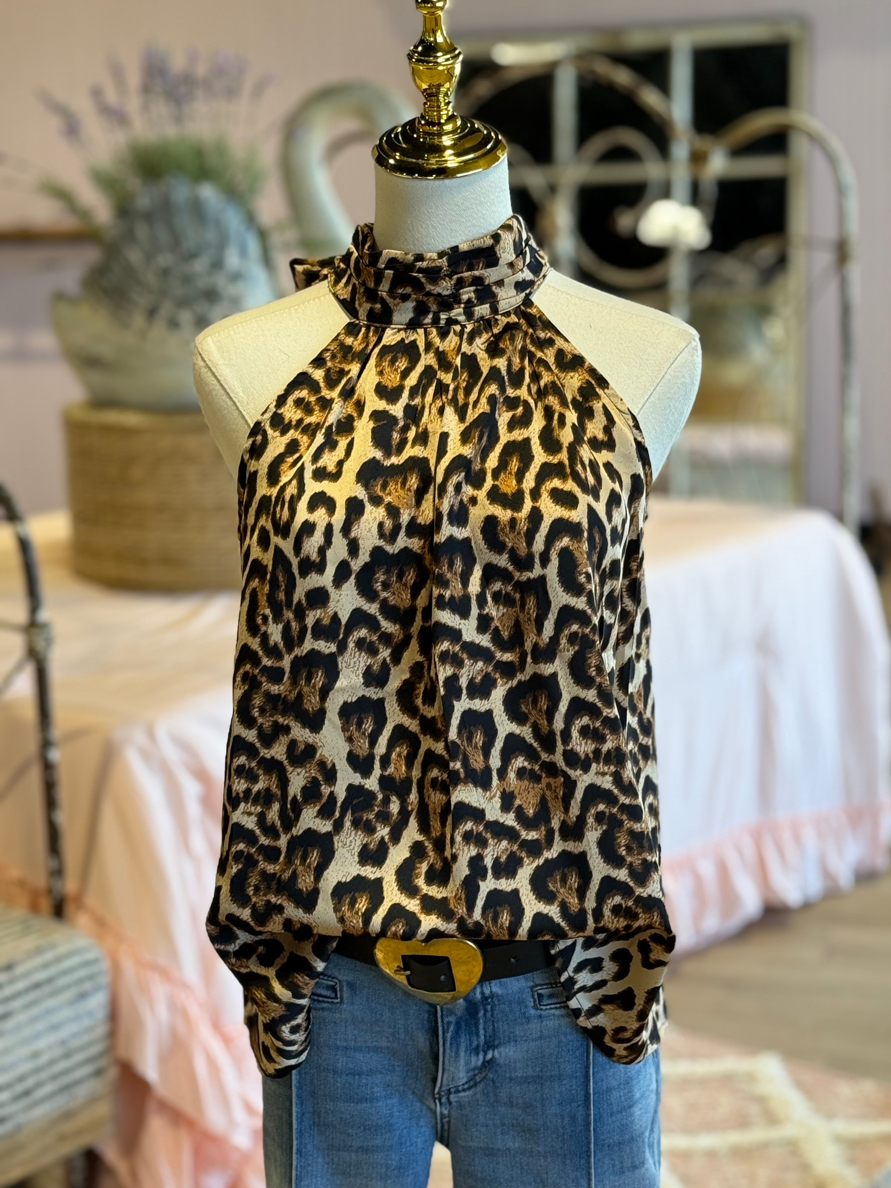 Savannah Leopard Top