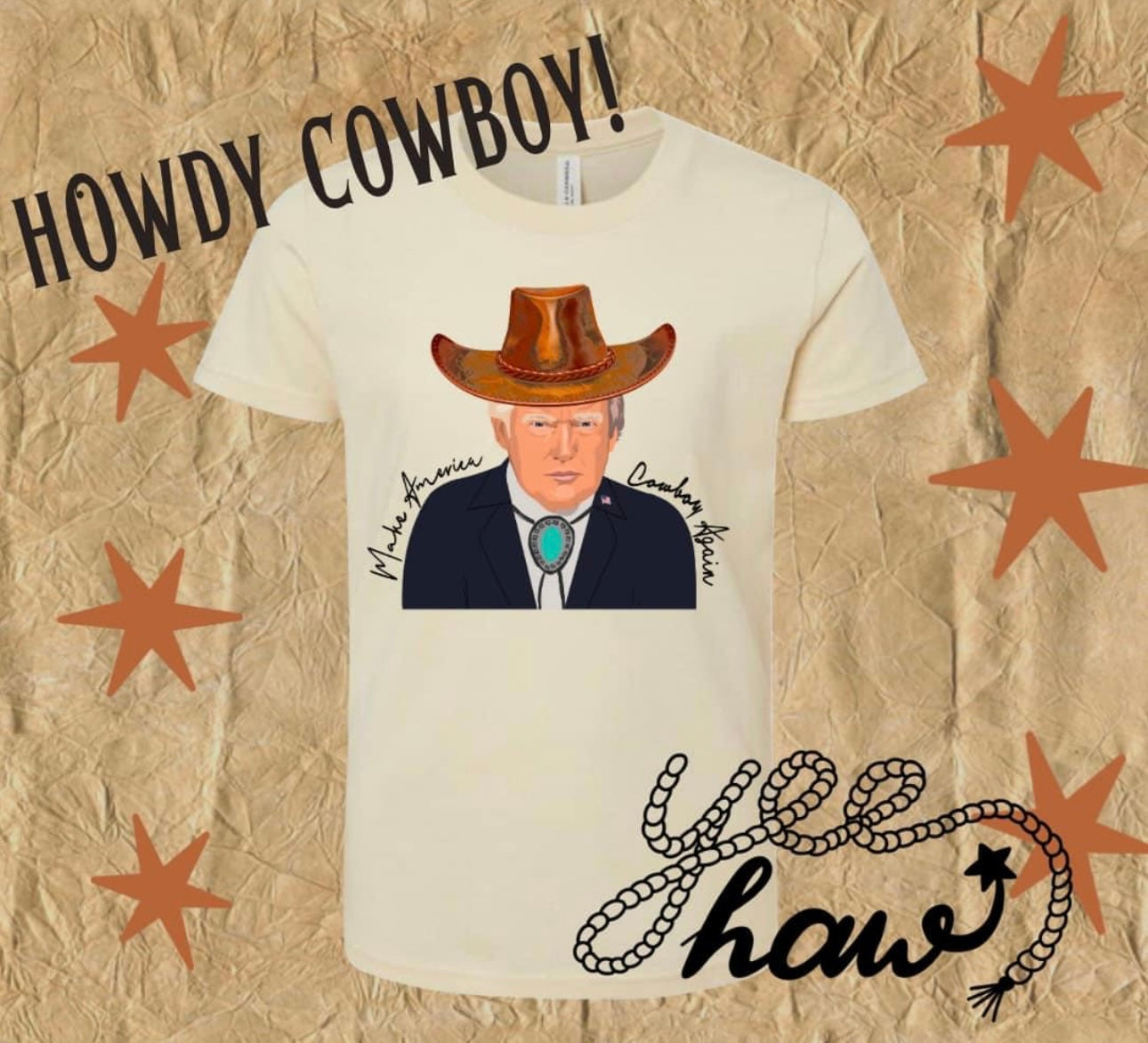 Howdy Cowboy Tee