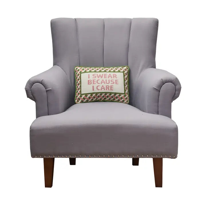 I Swear Because I Care Pillow