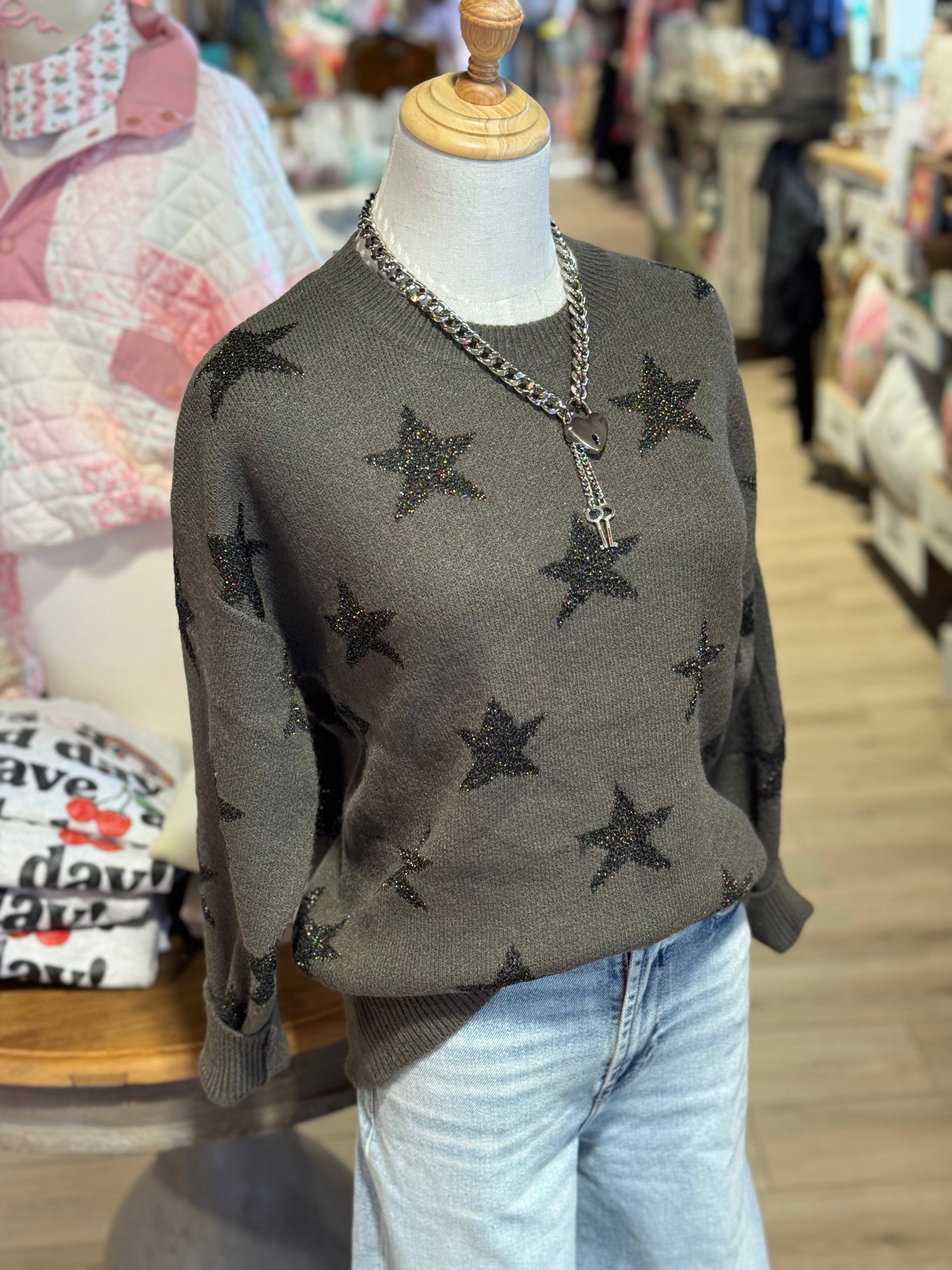 Natalie Star Sweater