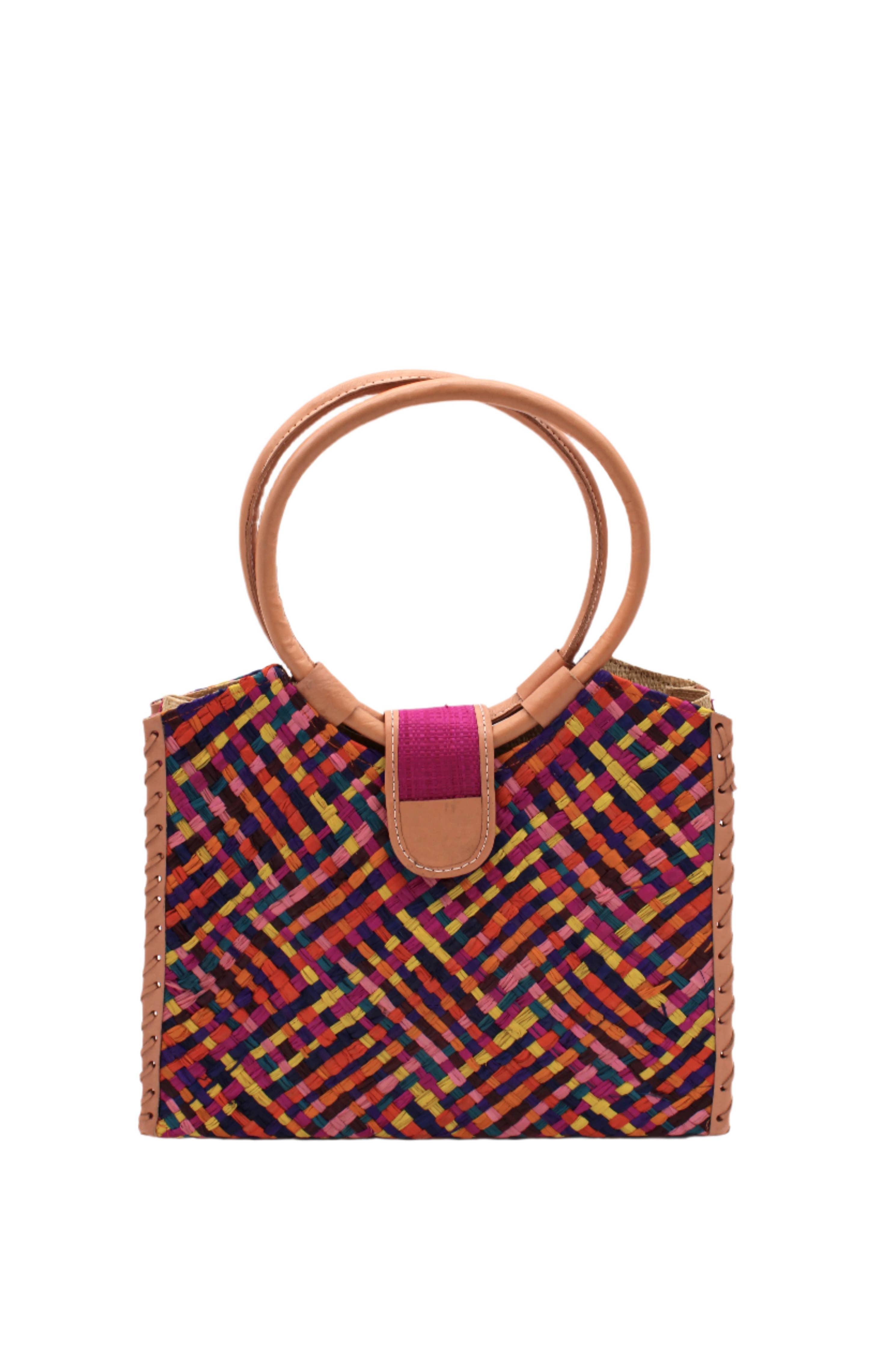 Ibiza Raffia Straw Handbag