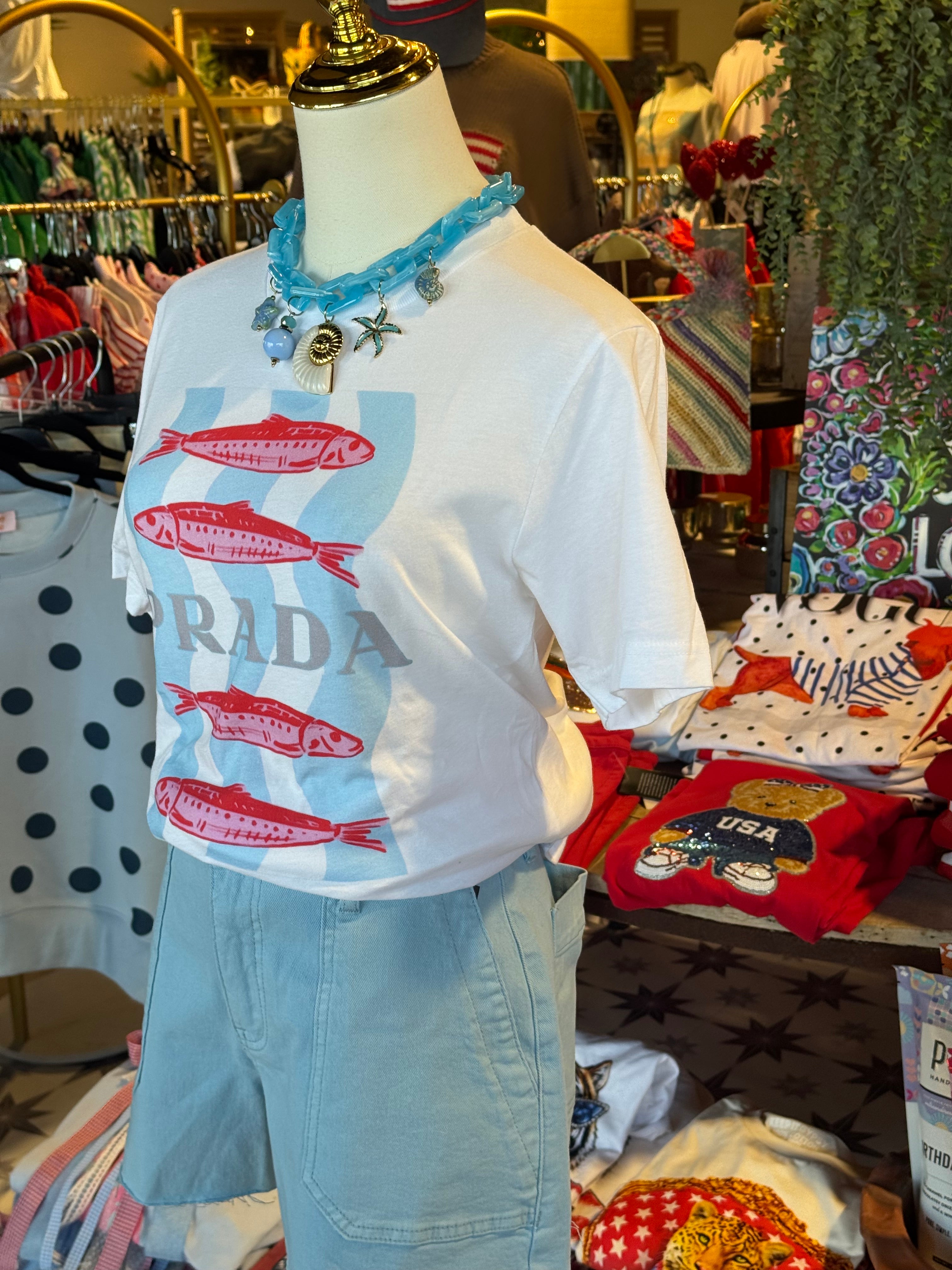 Prada Fish Tee