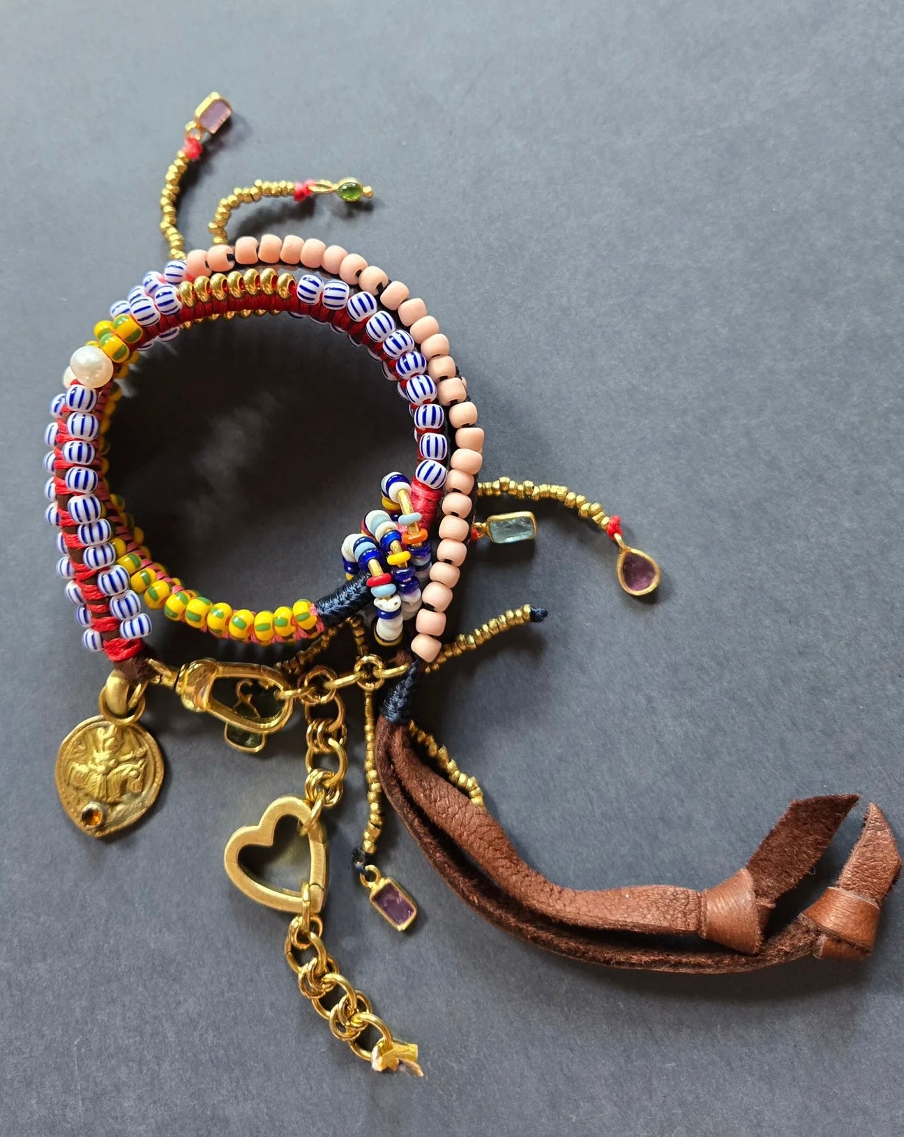 Beaded Wrap Bracelet