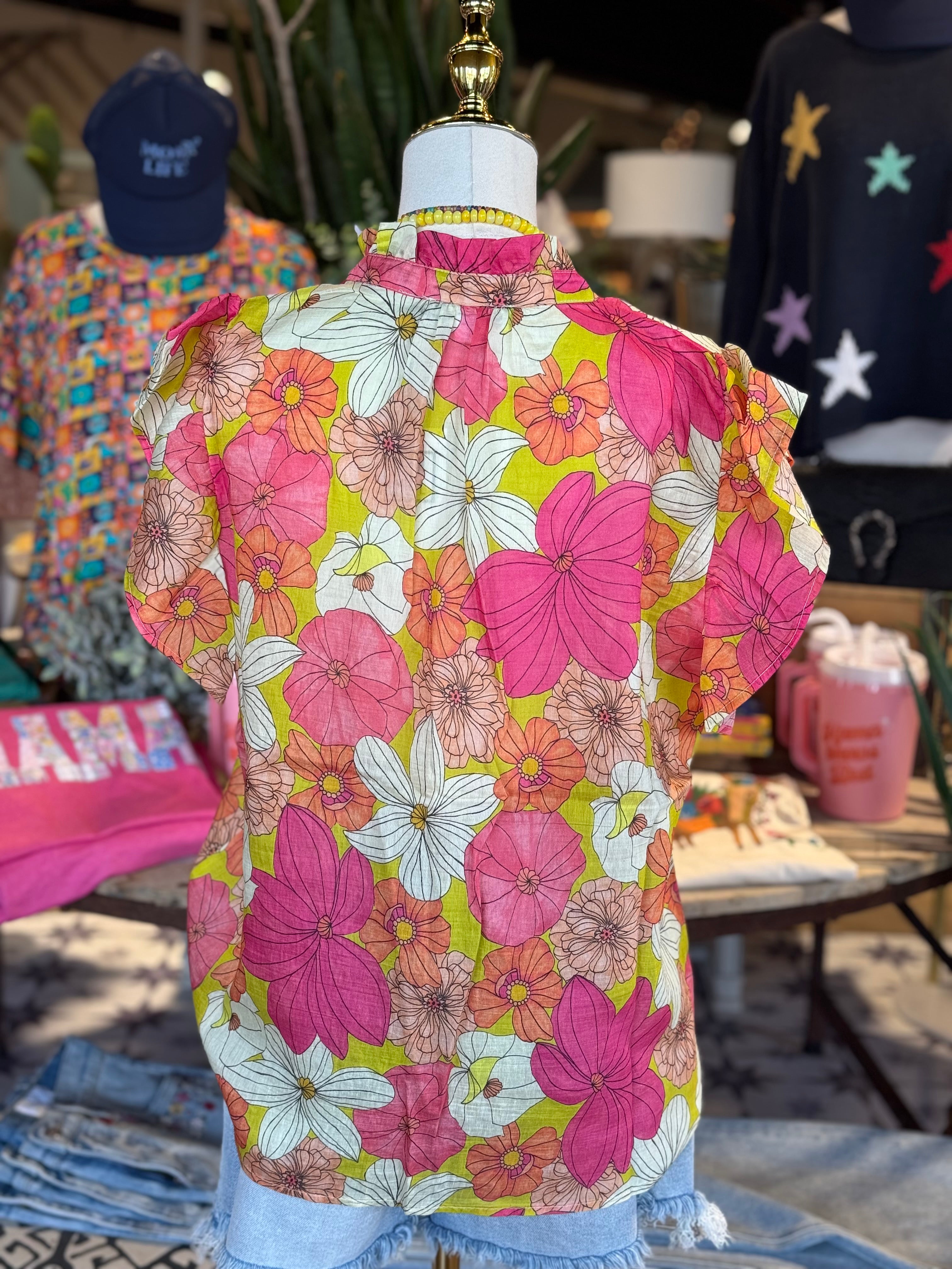 Flower Power Top