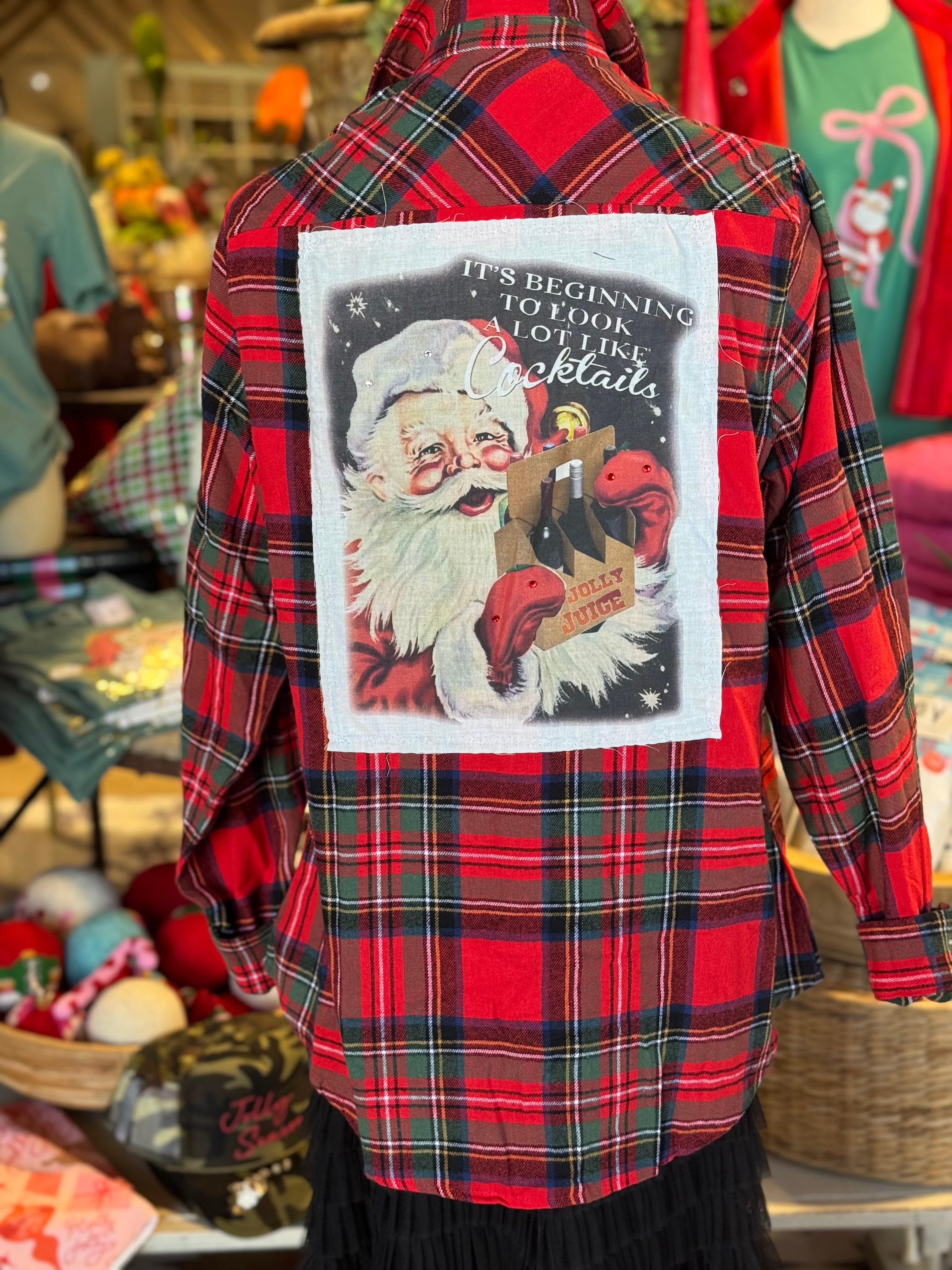 Jolly Juice Flannel Patch