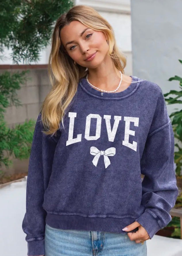 Love Bow Cropped Thermal