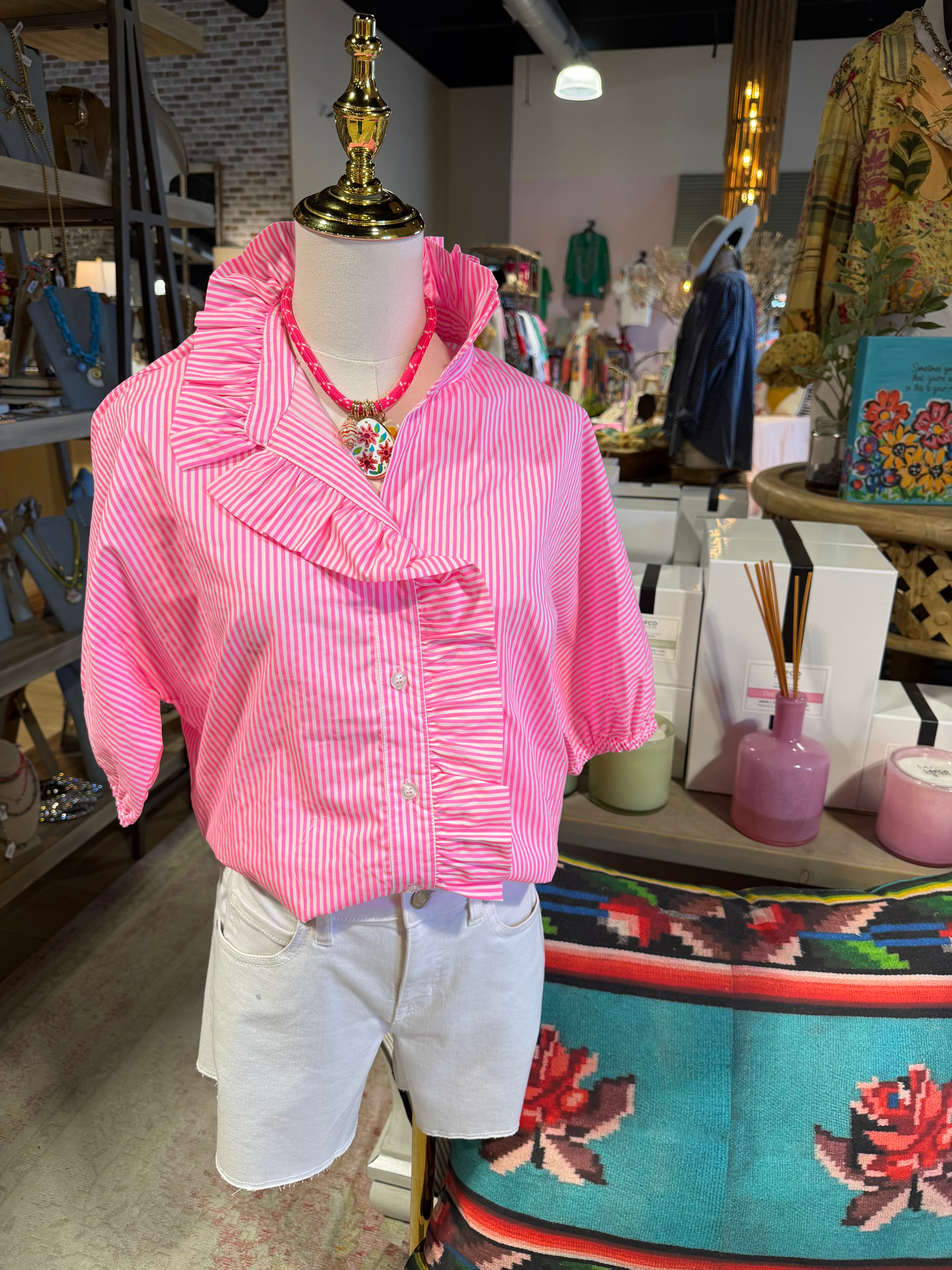 Sissy Ruffle Top
