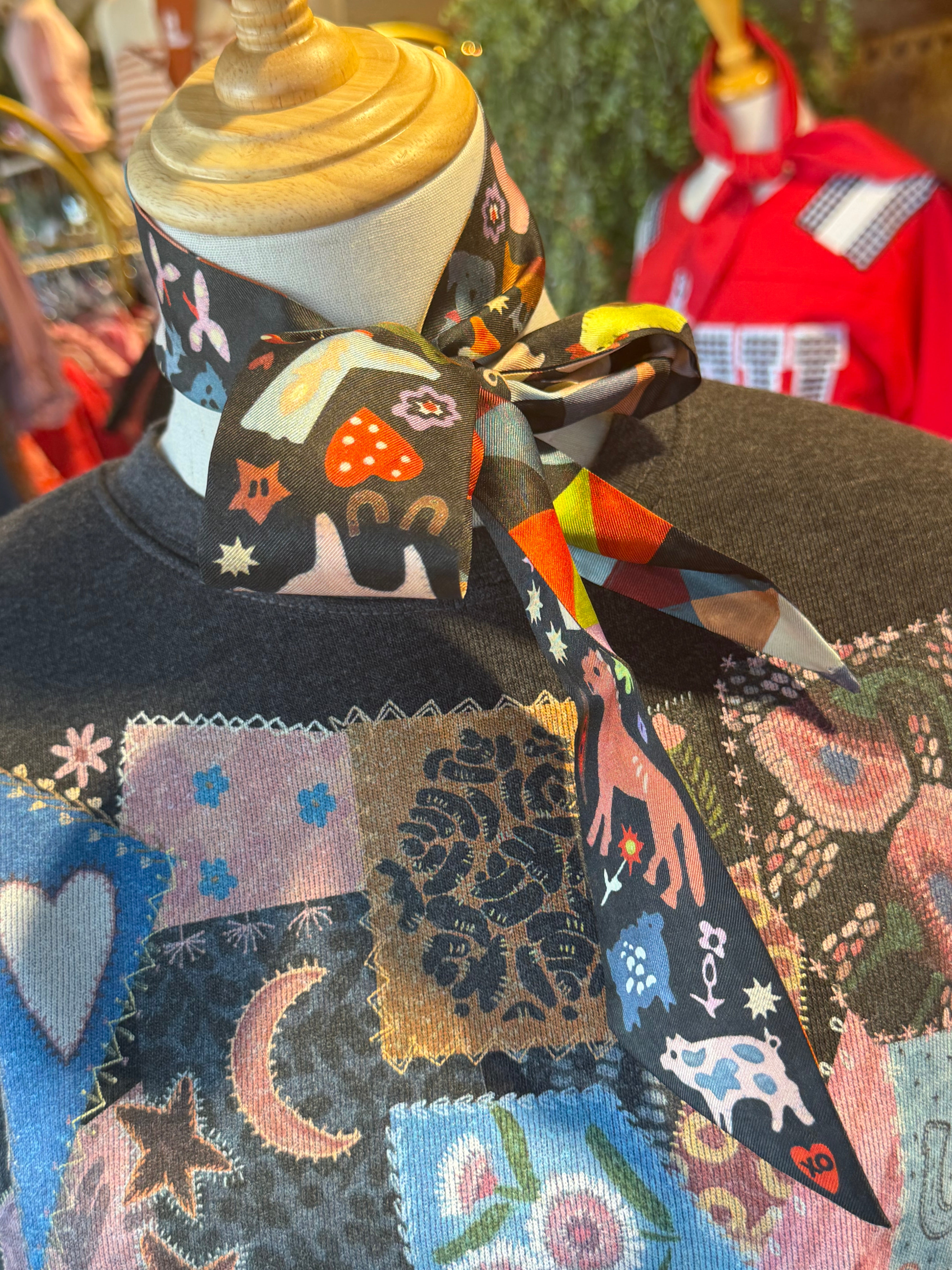 Patchwork Sweatshirt