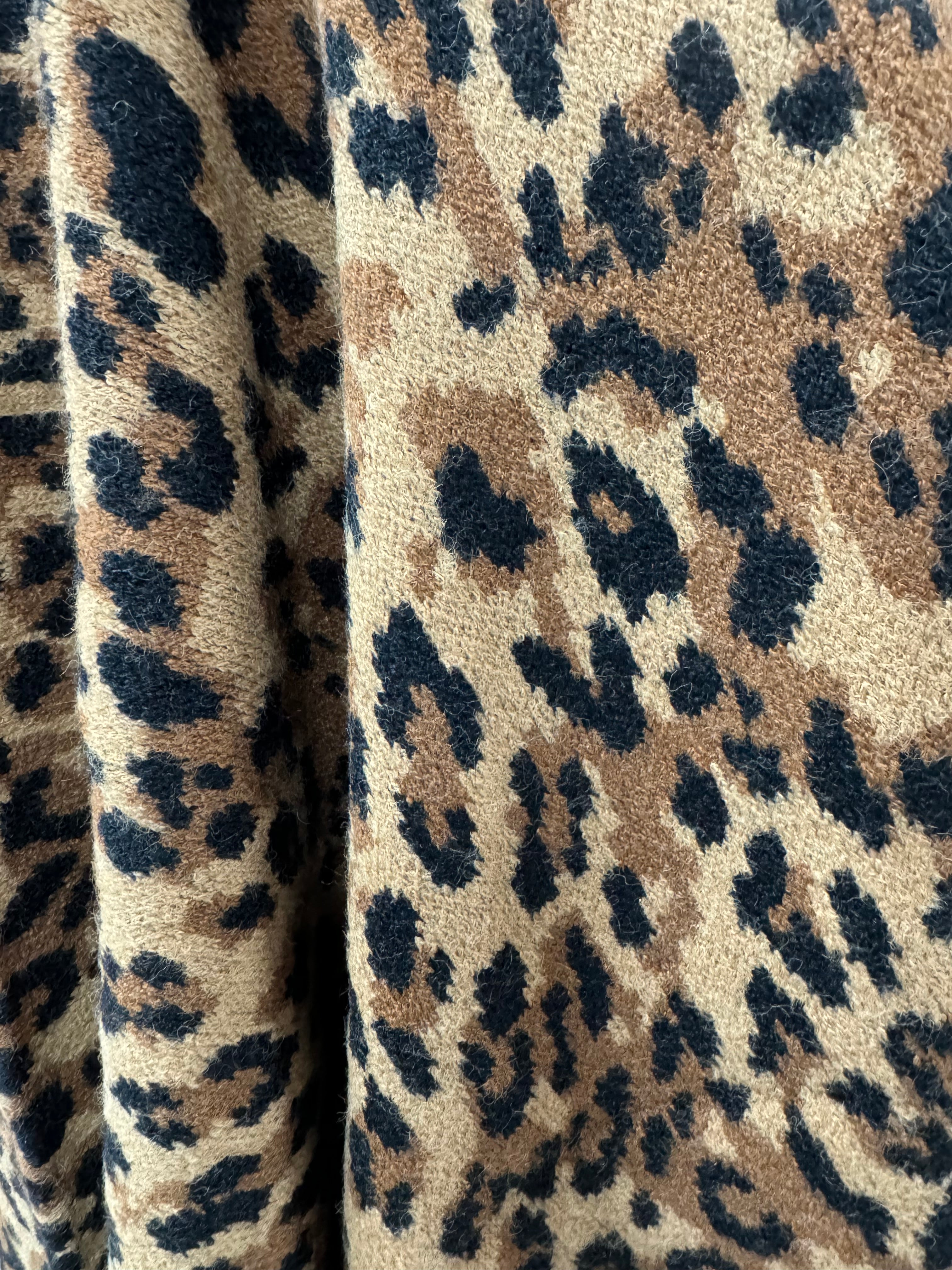 Leopard Ruana Cape