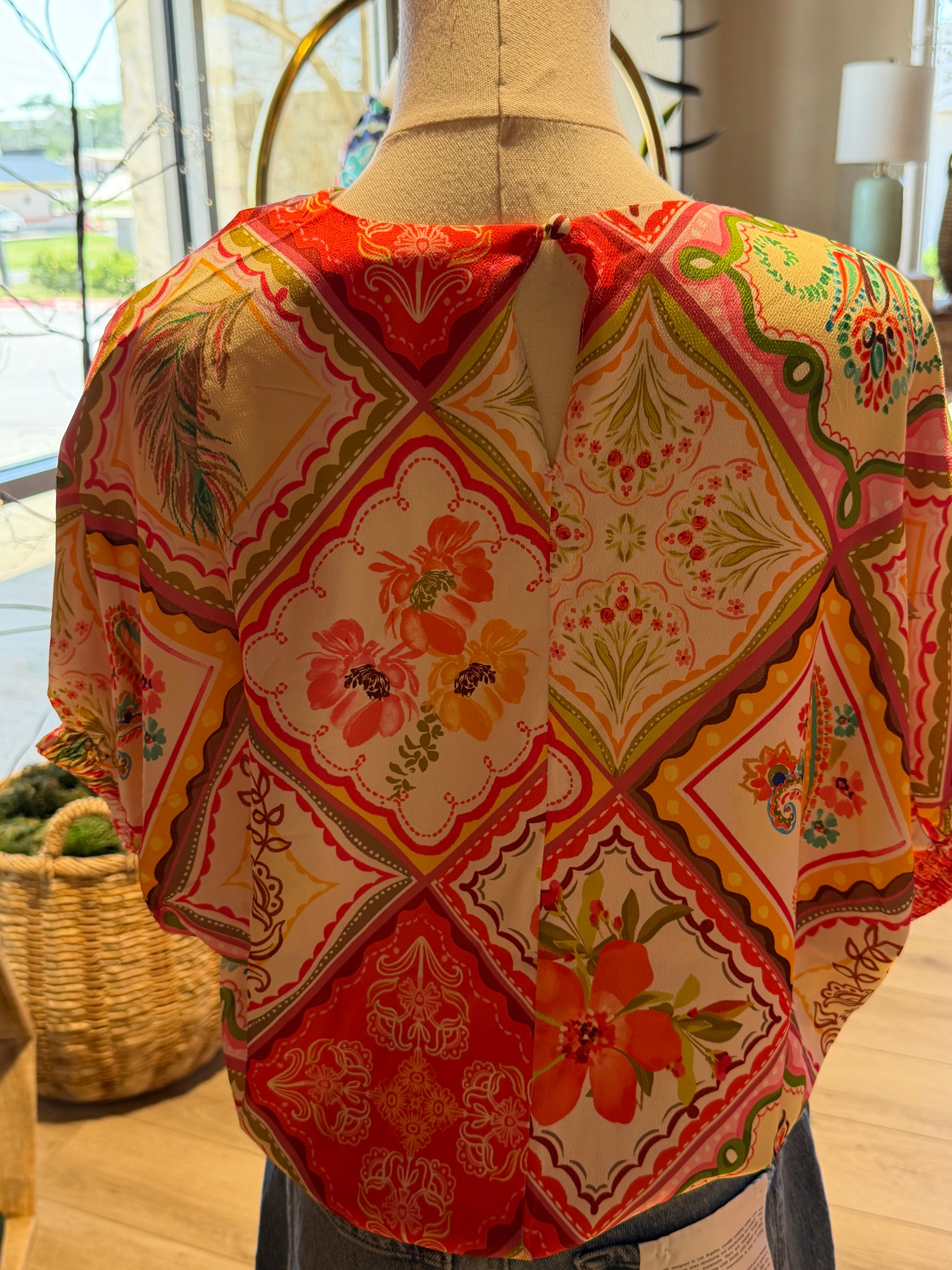 Flora Floral Top