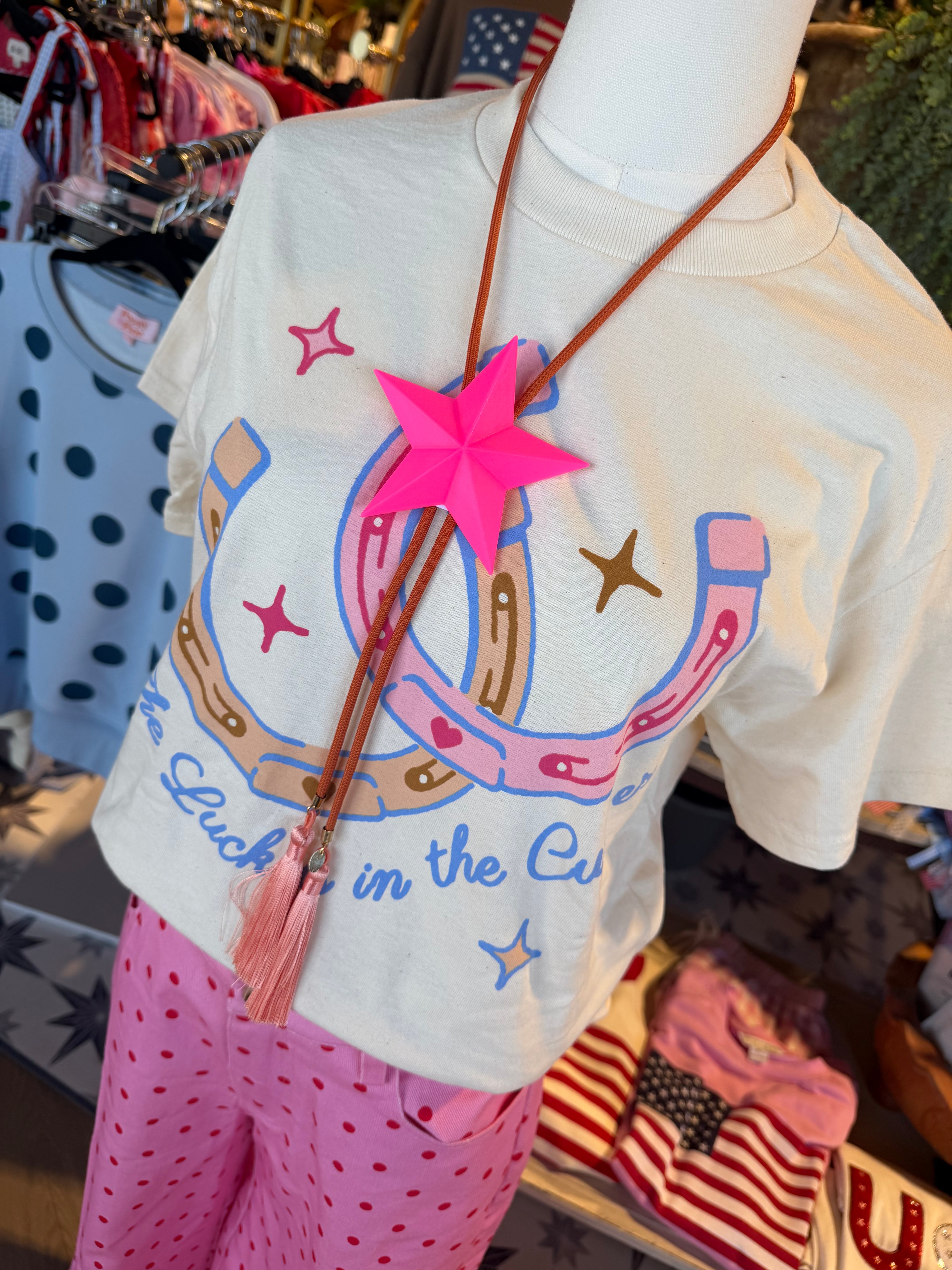 The Luck is in the Curves Tee