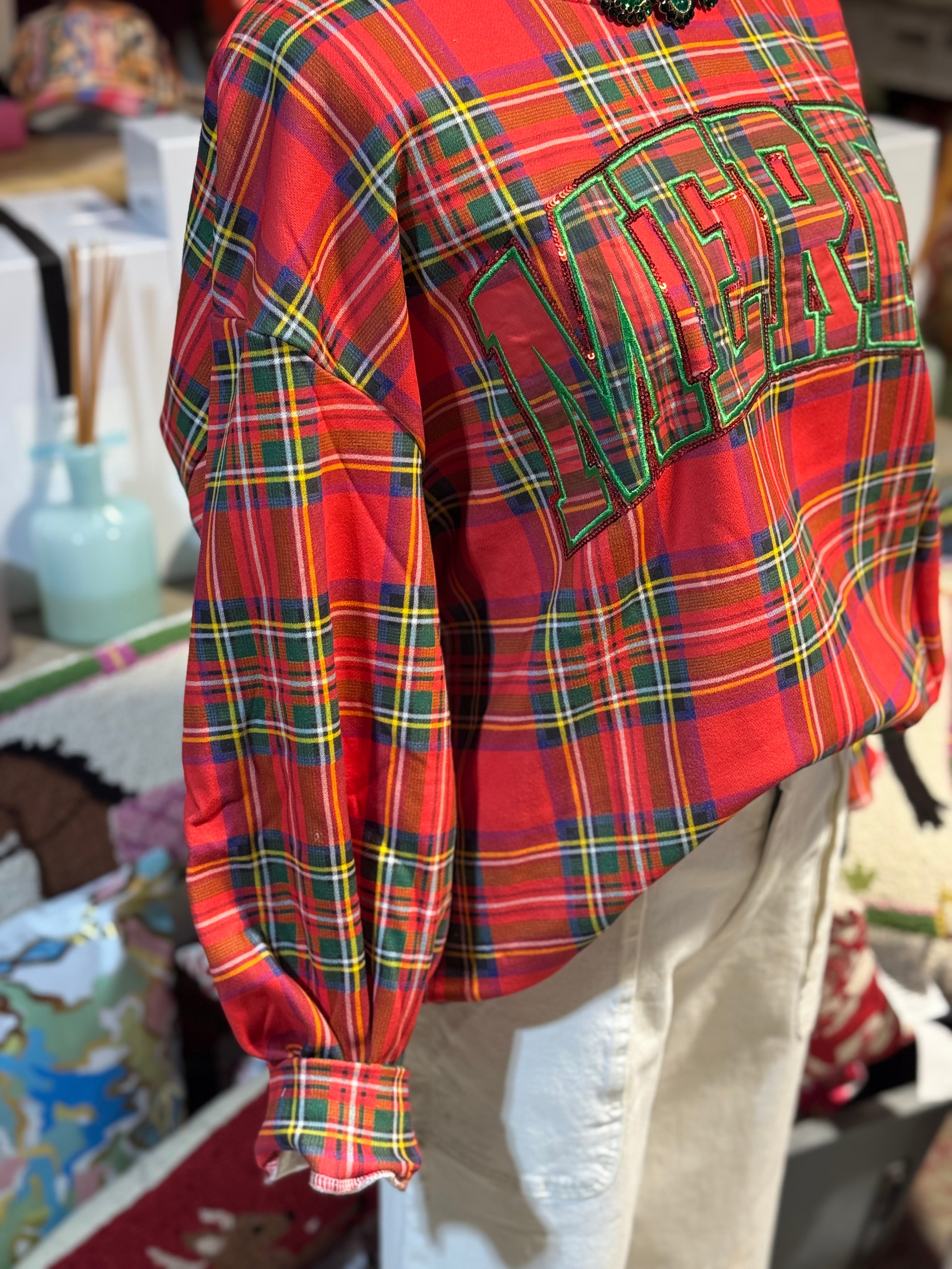 Red Plaid Merry