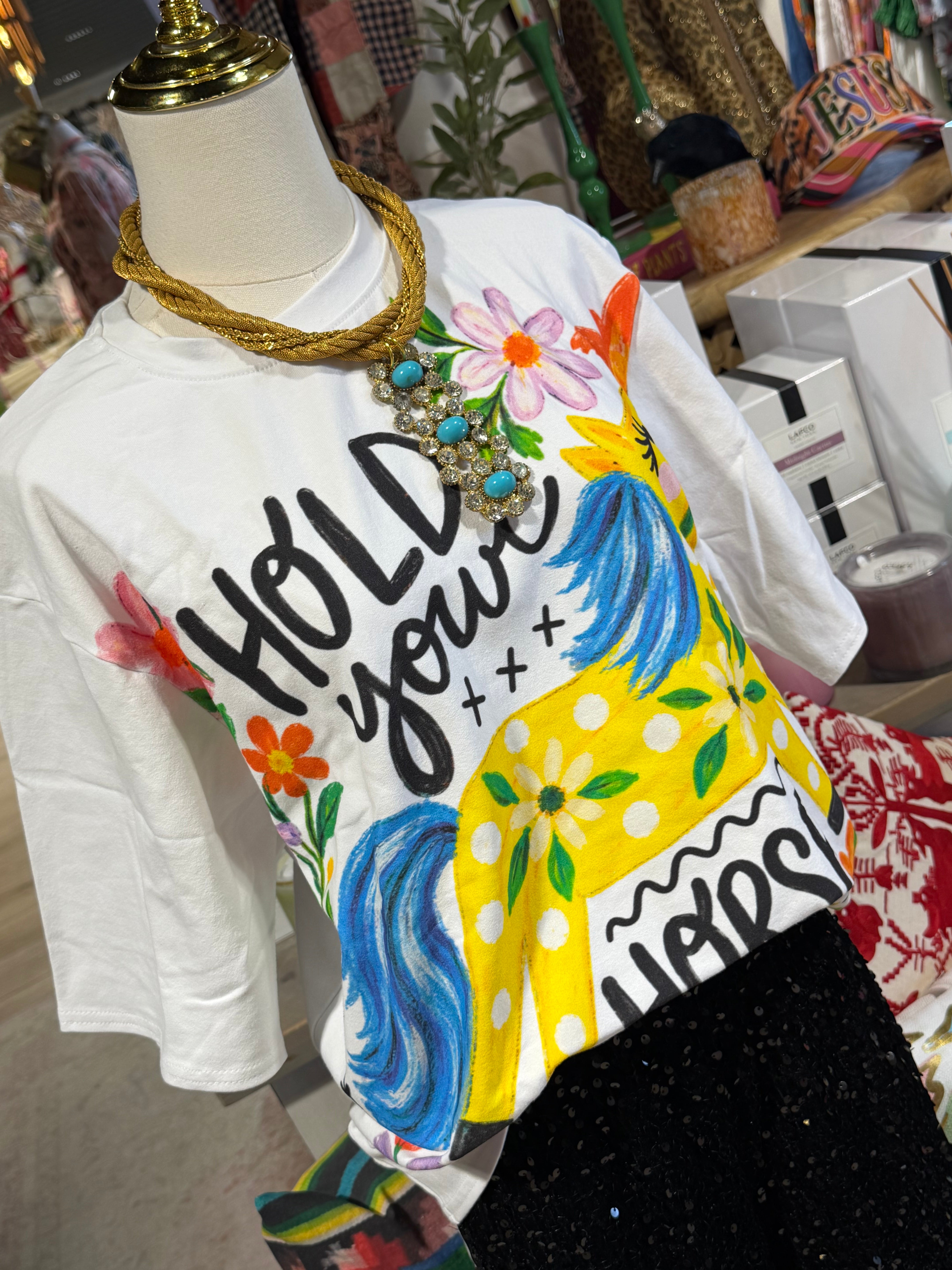 Hold Your Horses Tee