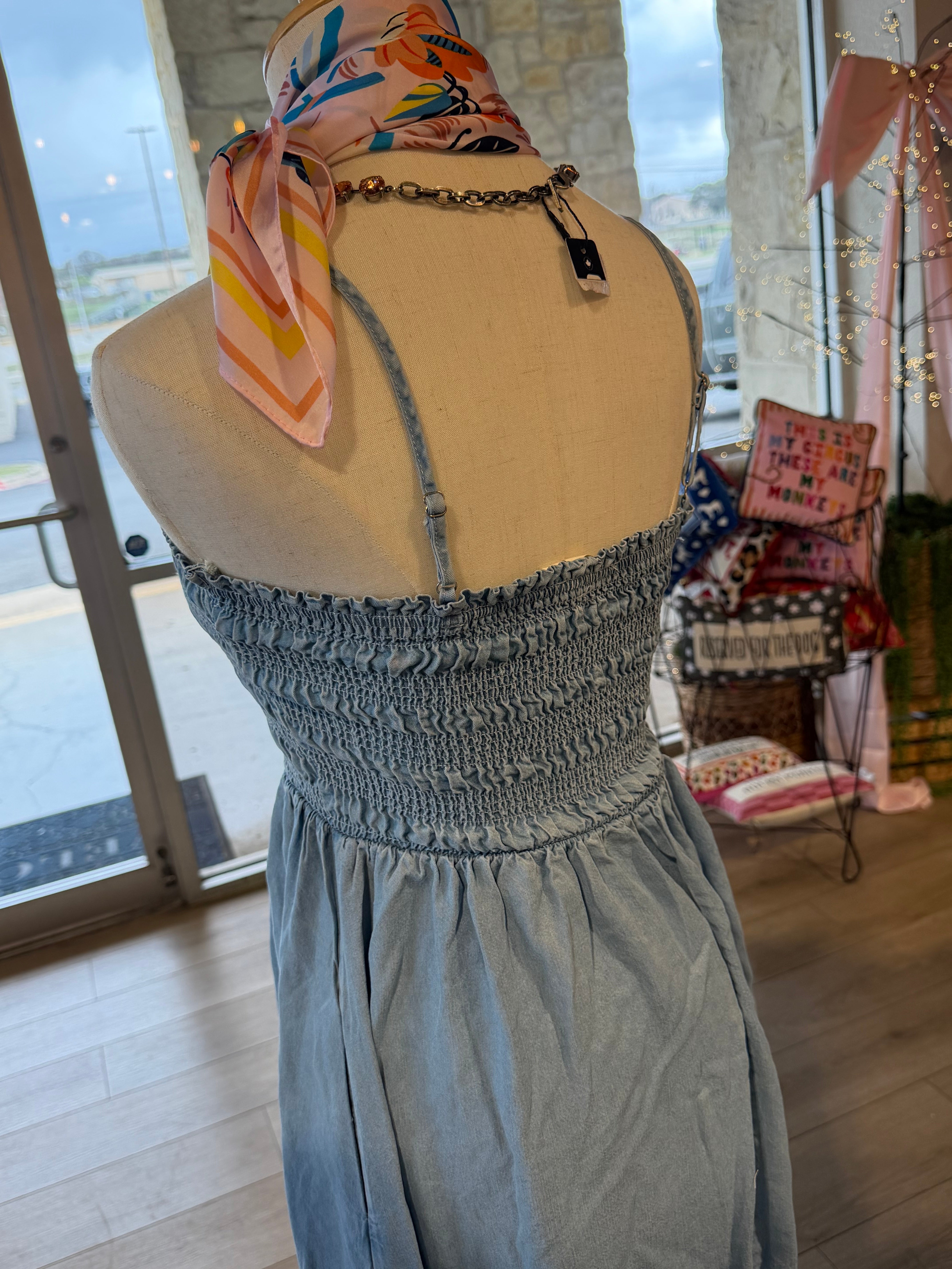 Demi Denim Dress