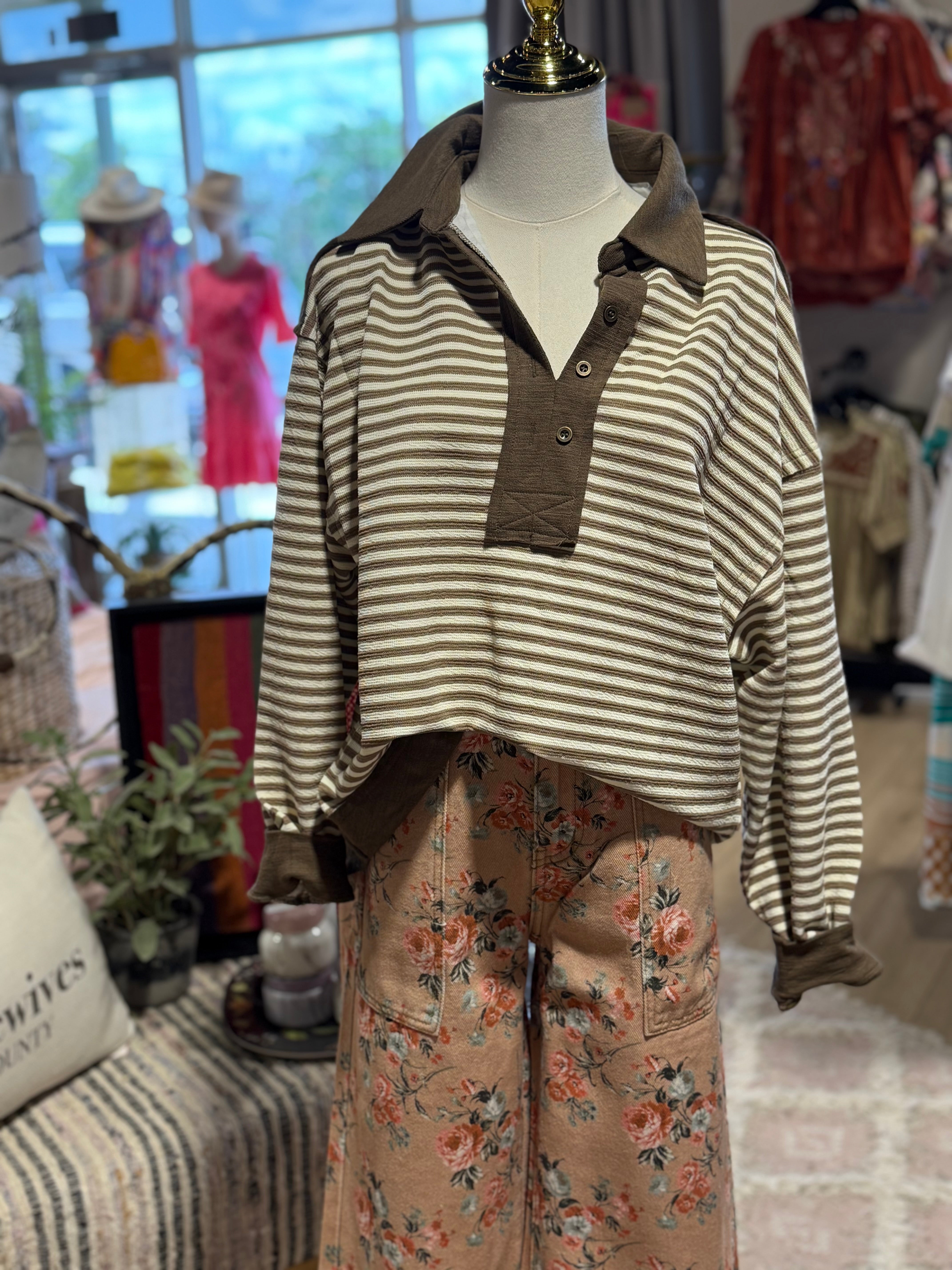 Slub Knit and Stripes