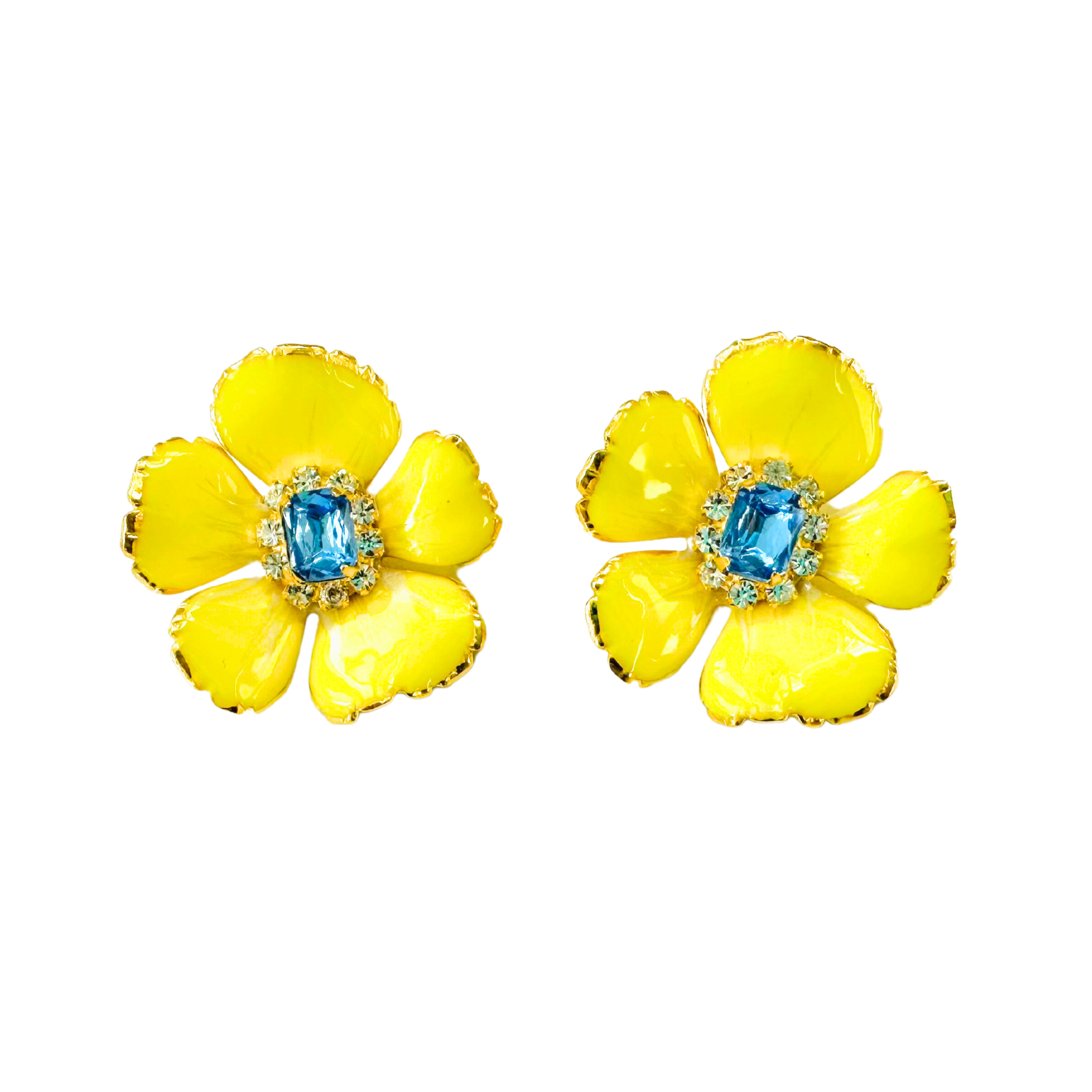 Buttercup Floral Earrings