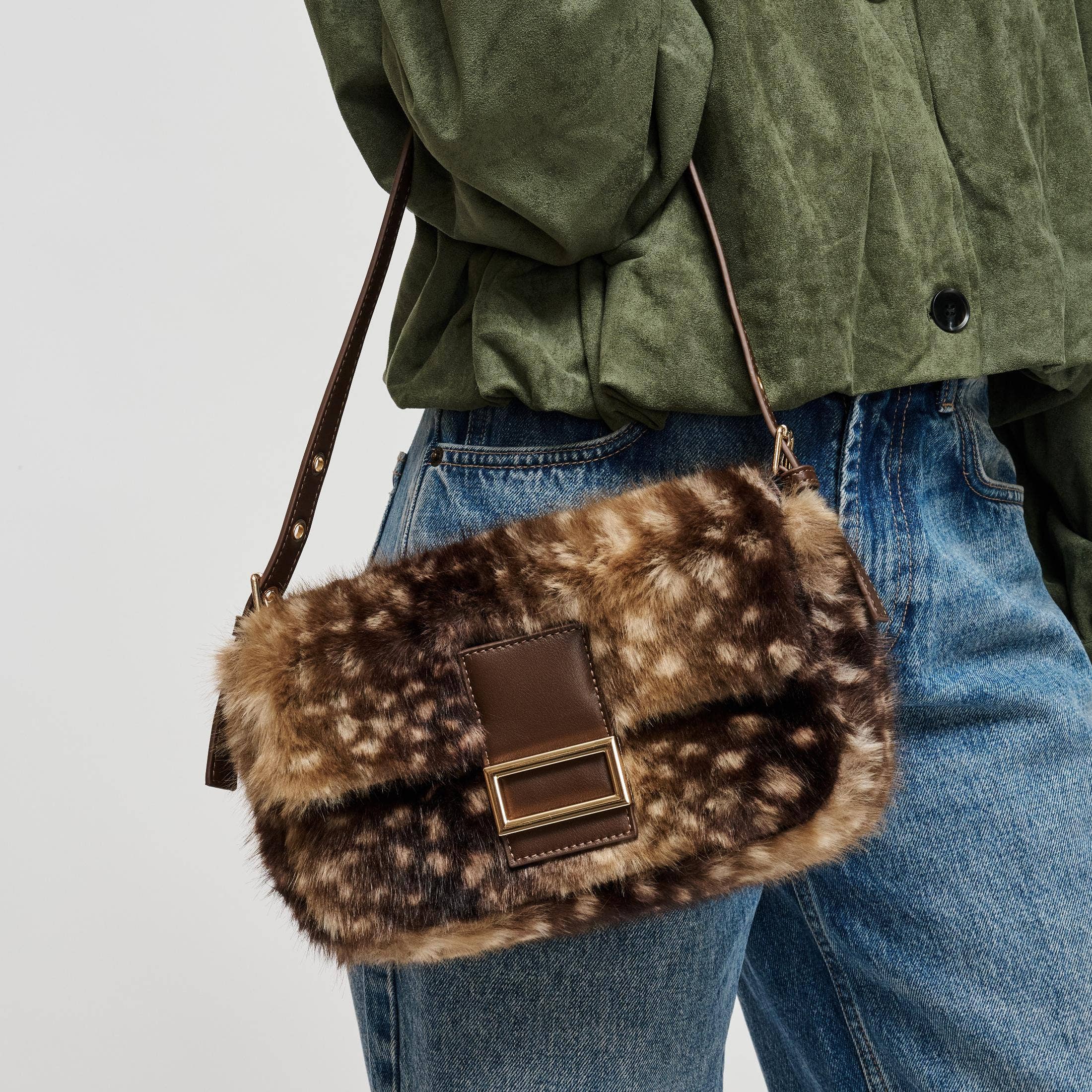Beverly - Faux Fur Crossbody