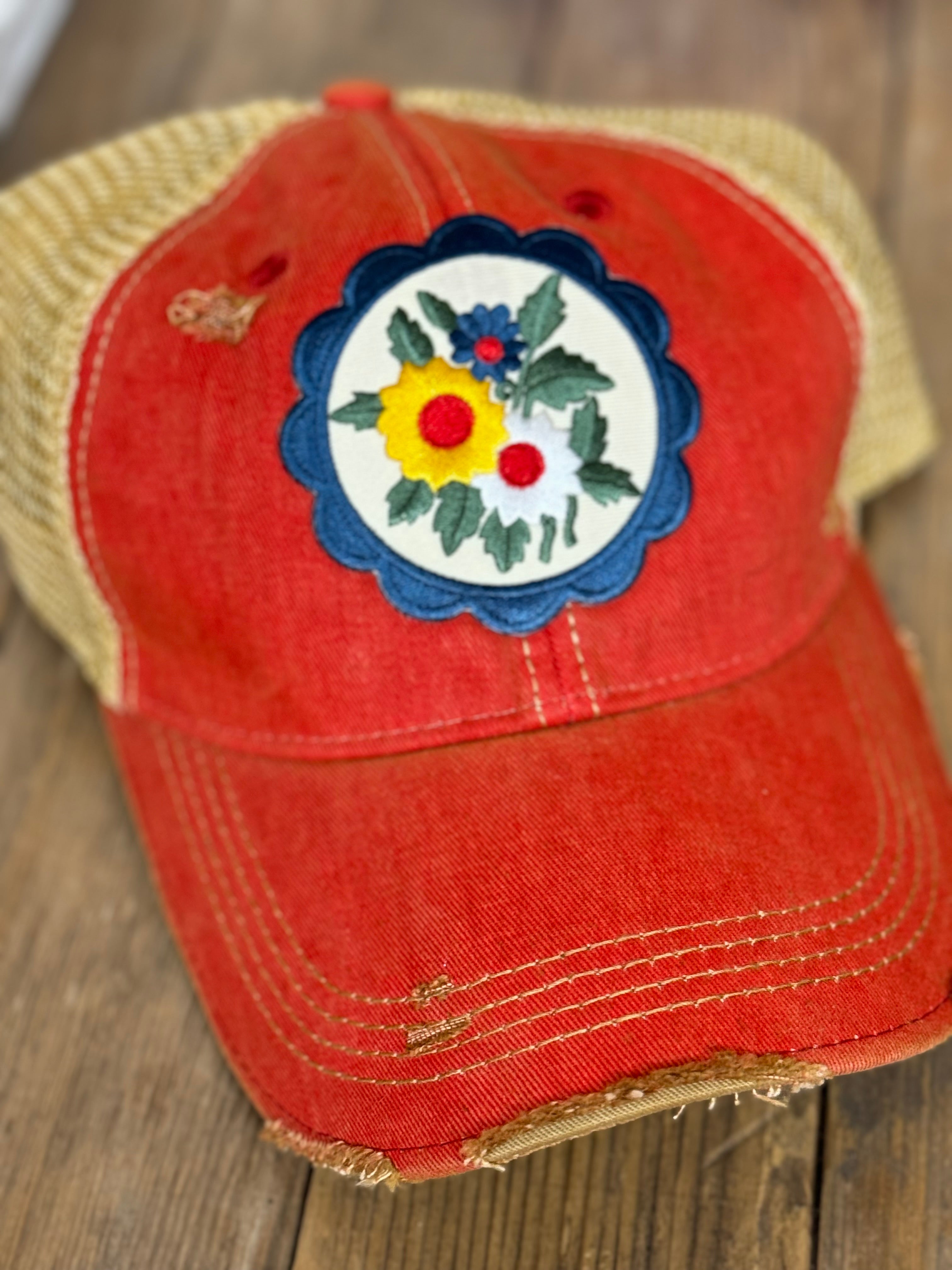 Flower Patch Caps (Multiple)