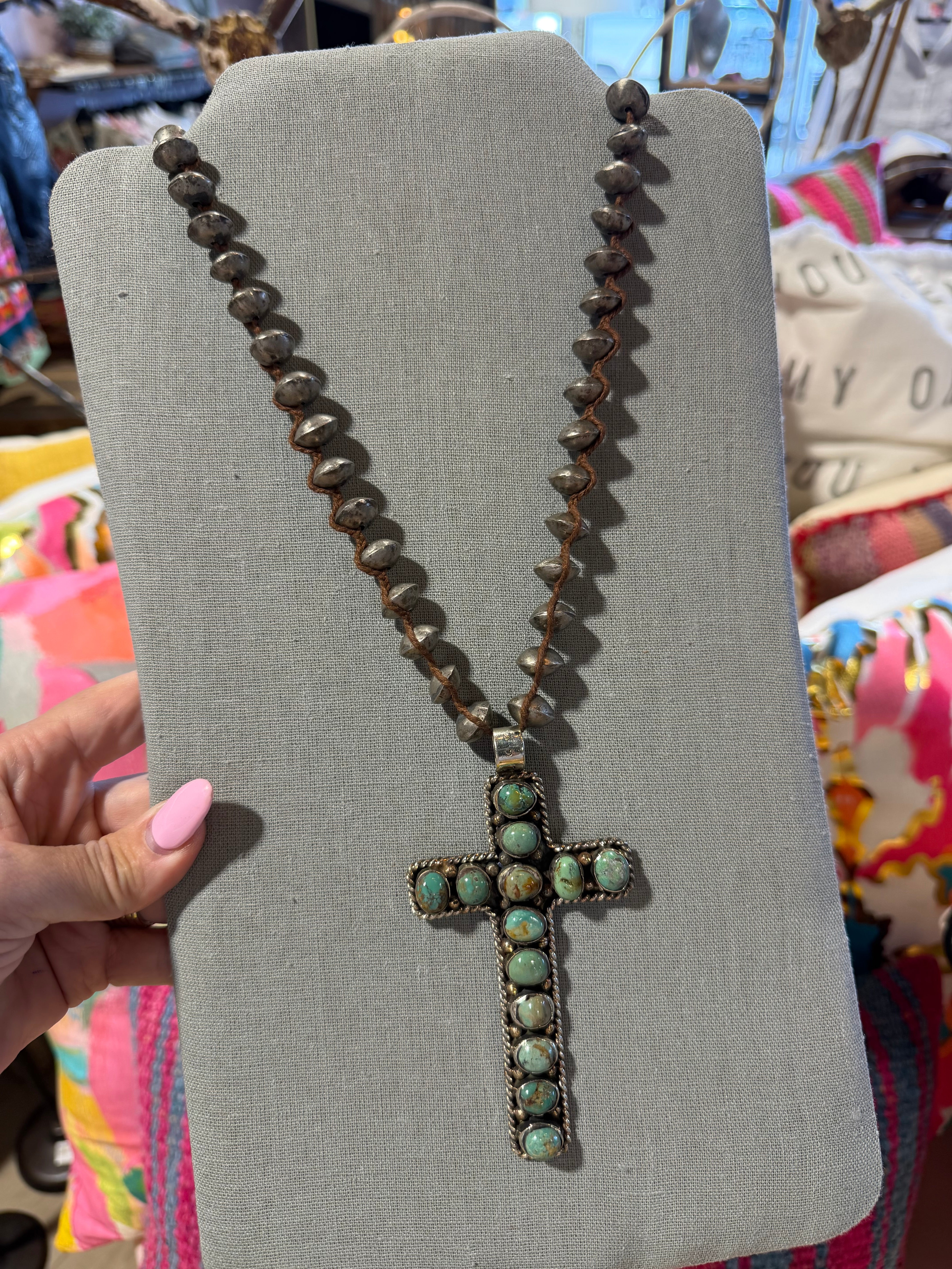 Turquoise Cross