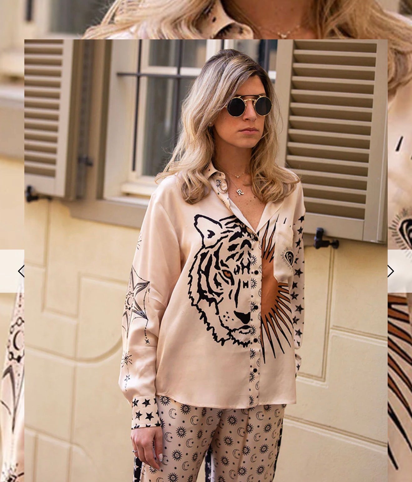 Camilla Printed Blouse