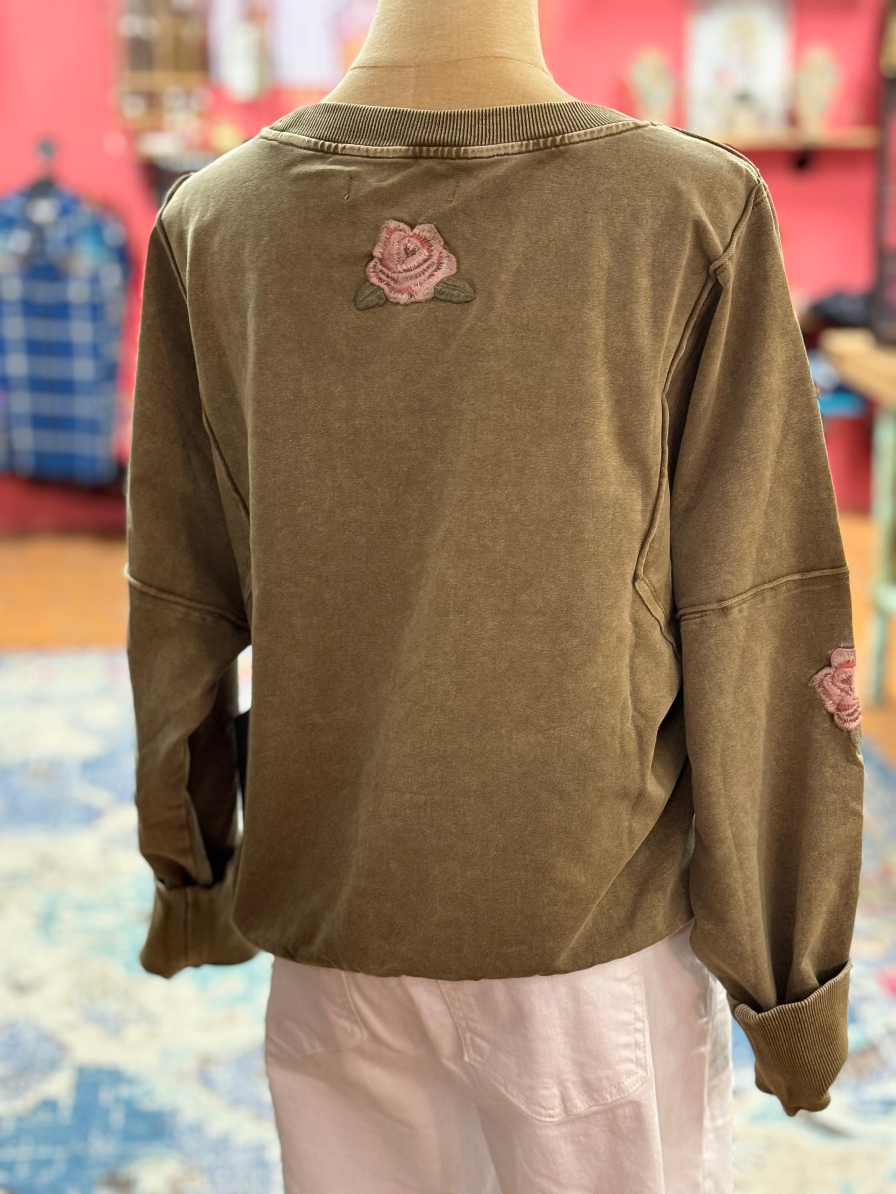 Cafe Roses Sweatshirt