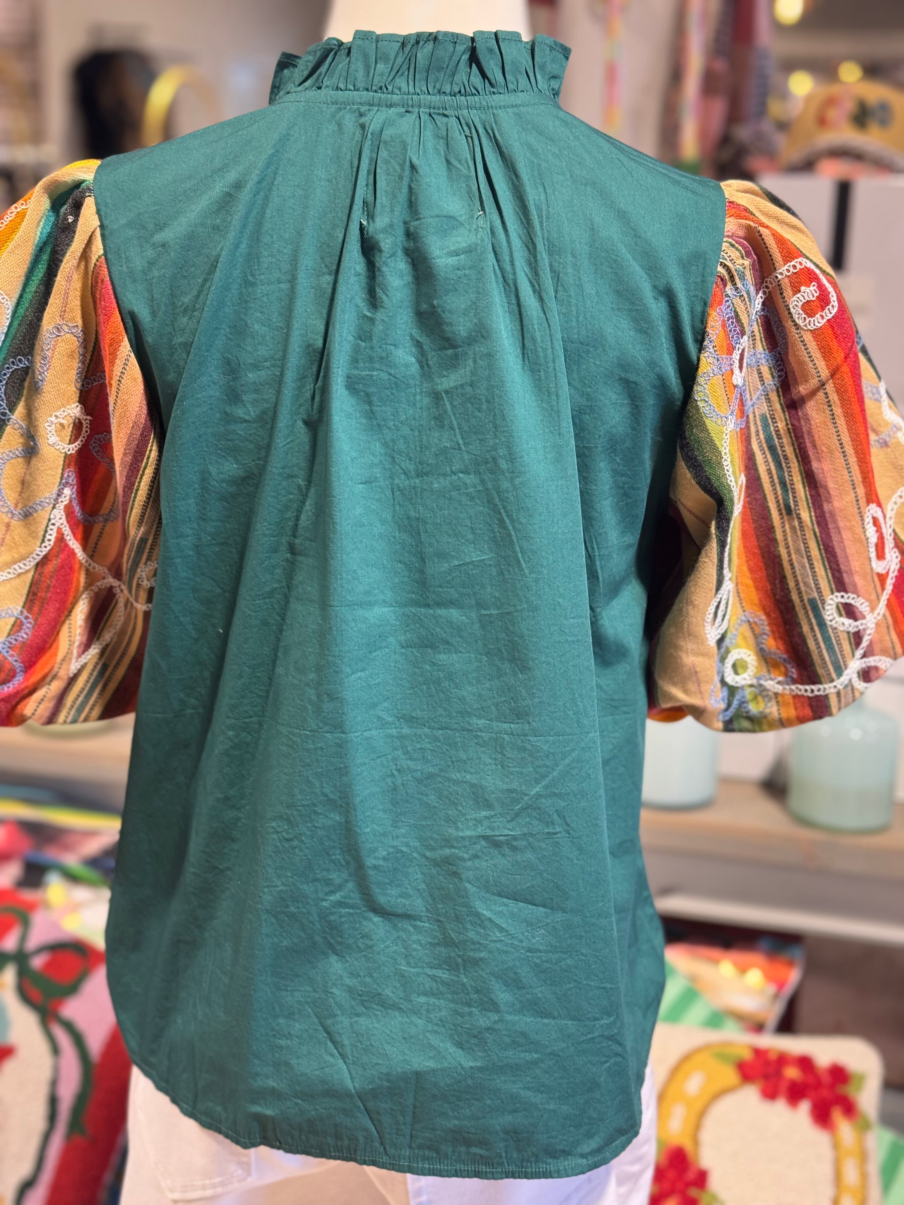 Quade Serape Top