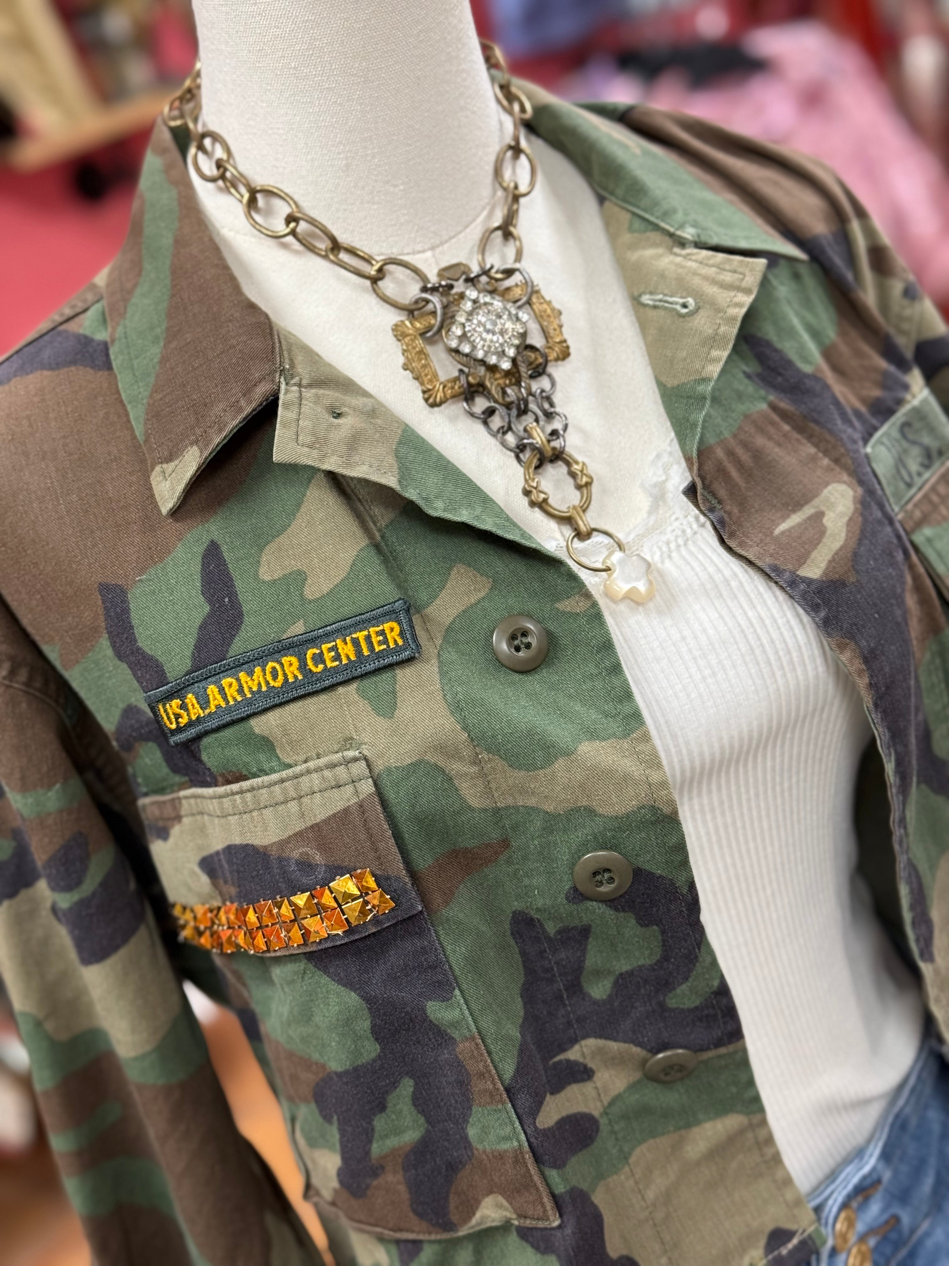 Camo H Patch Jacket