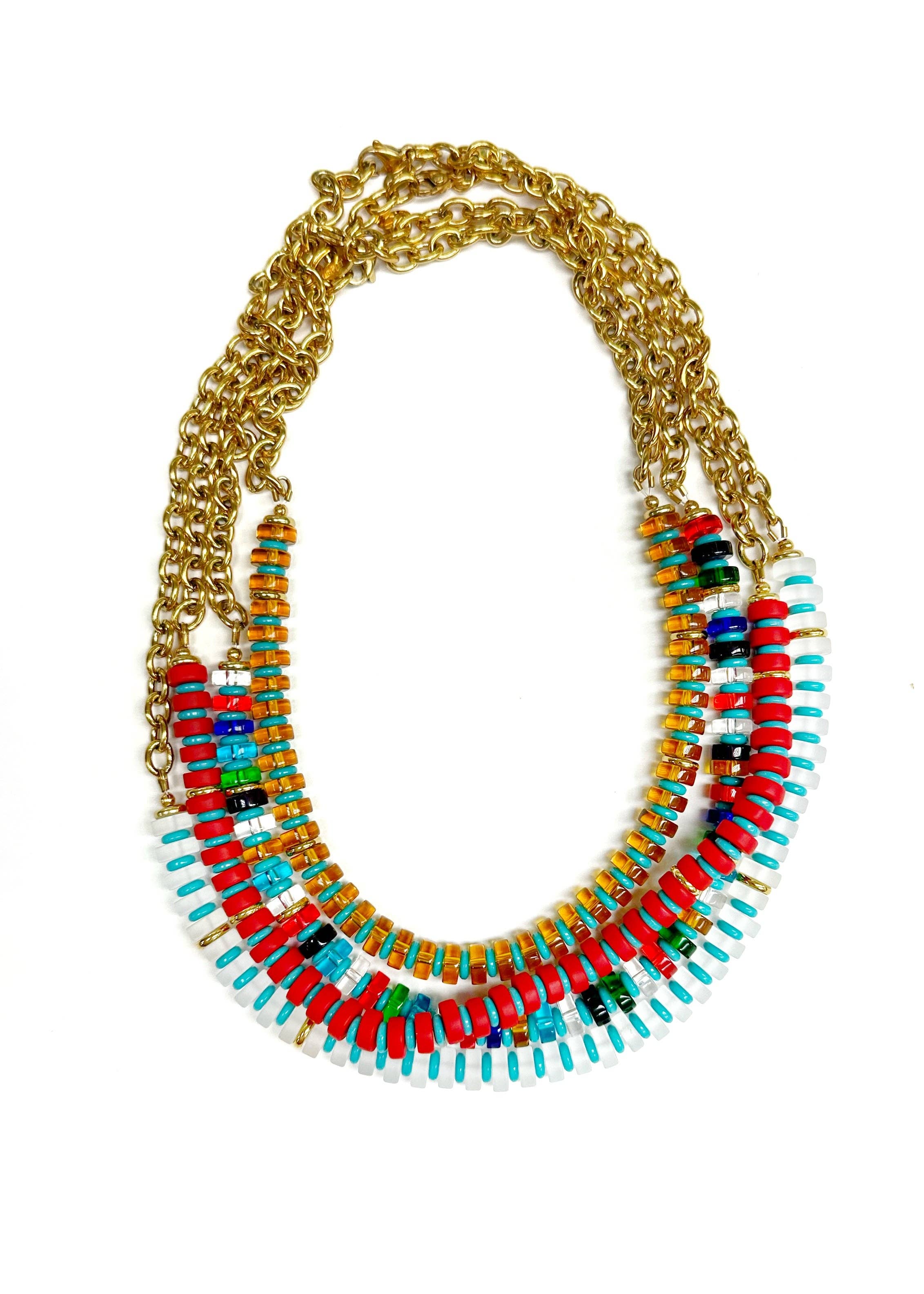 Heard Necklace- Multi