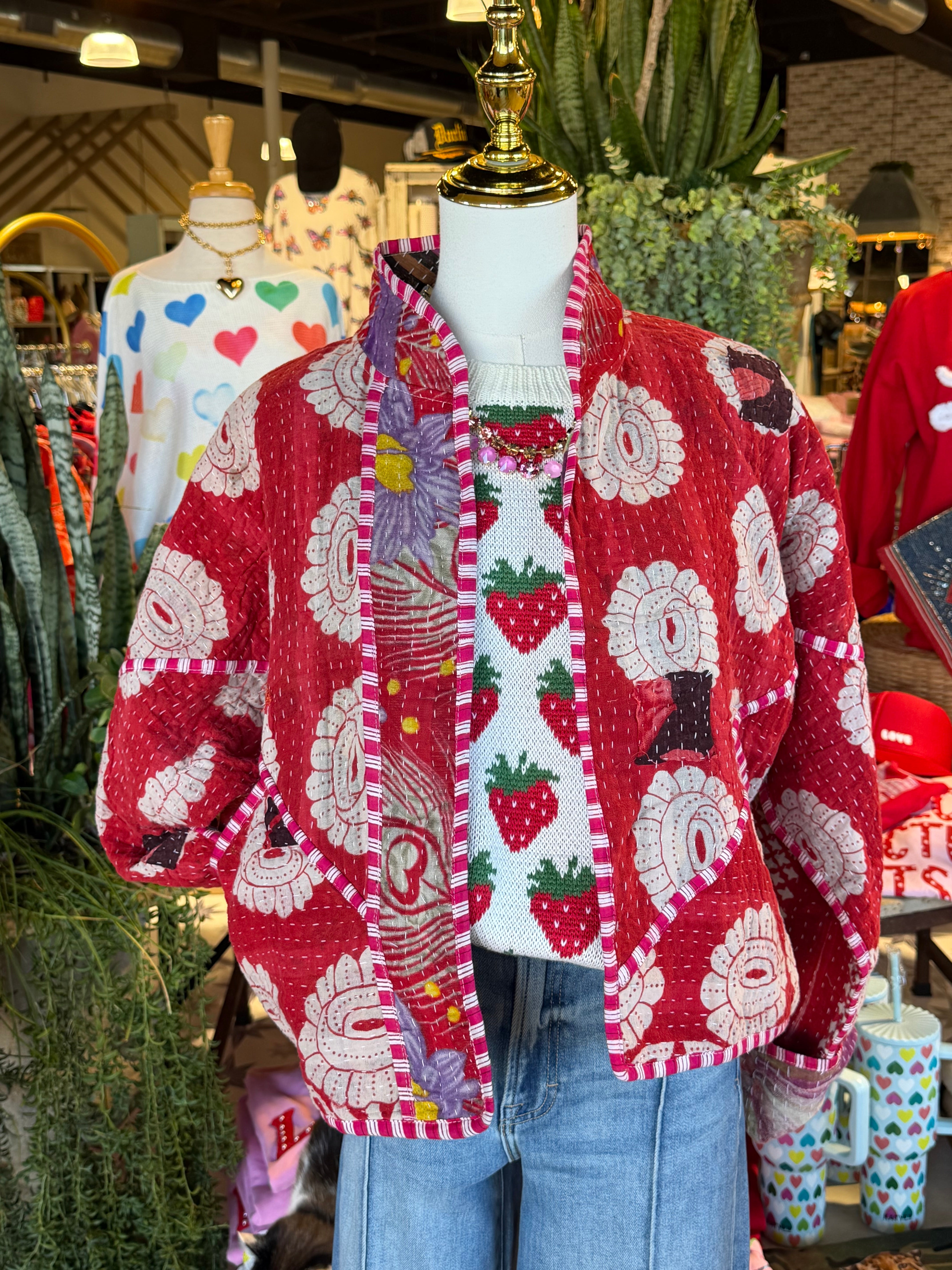 Kantha Print Jackets I- 2 Styles