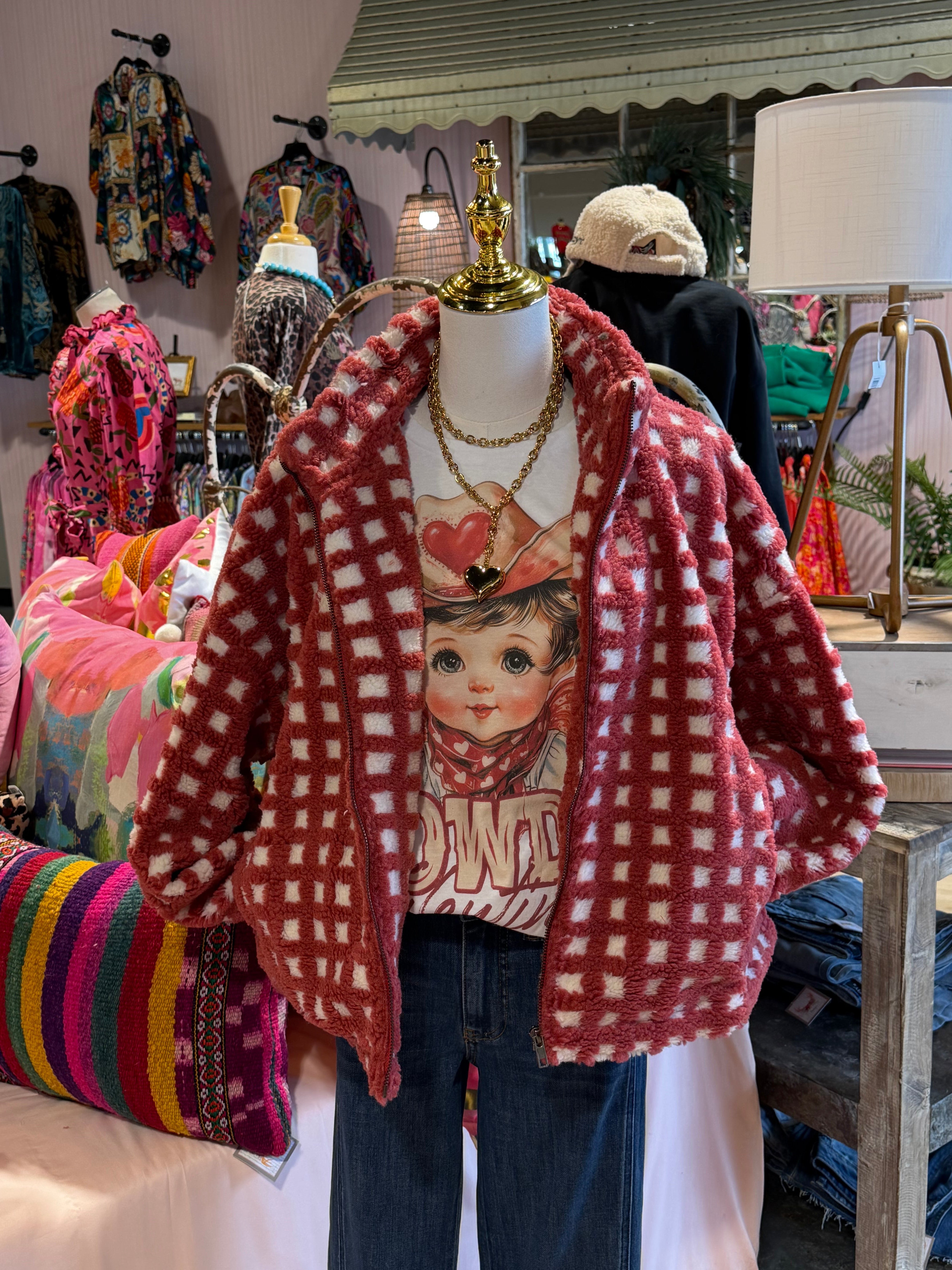 Veronica Checkered Jacket