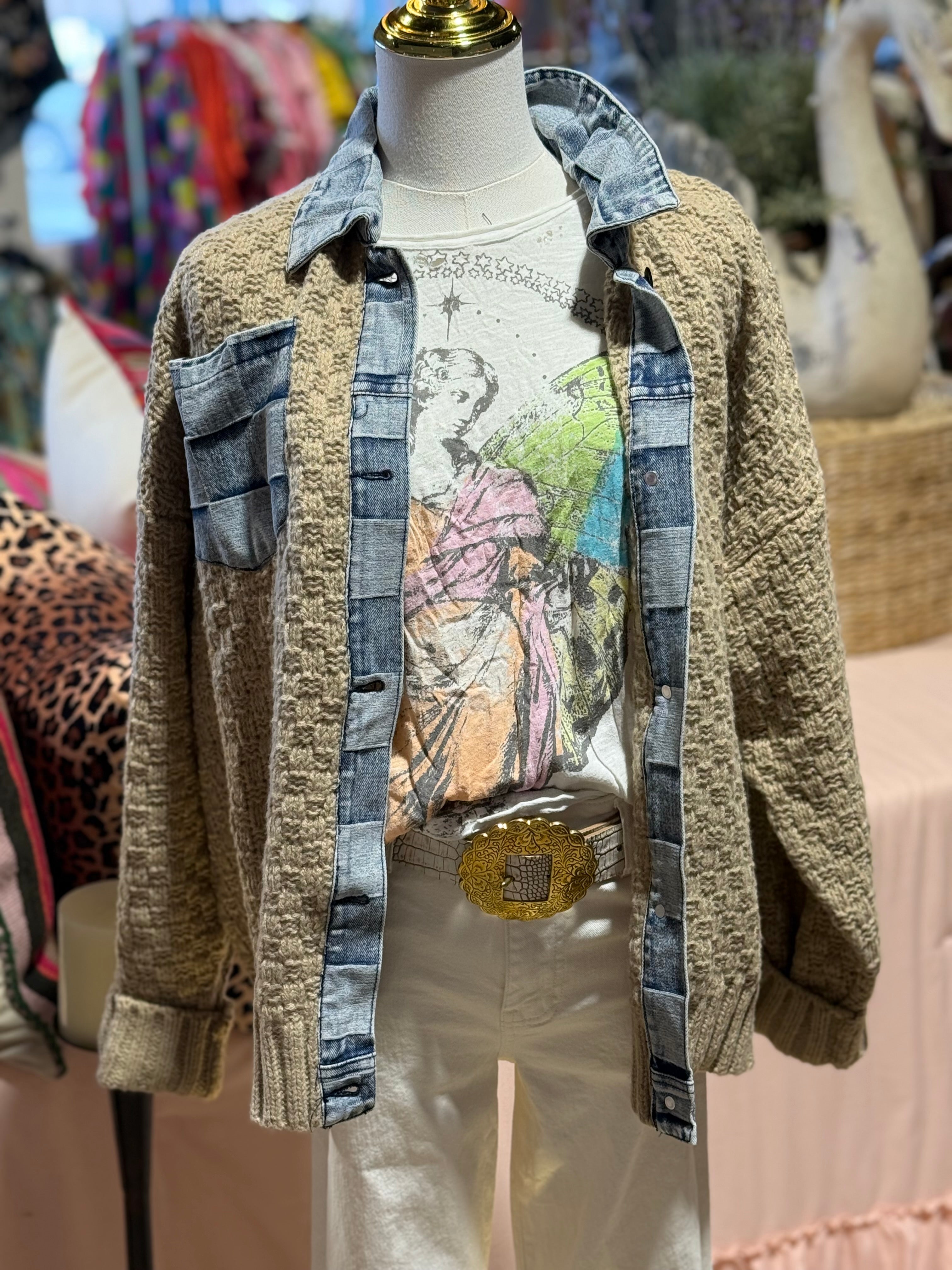 Georgia Mixed Sweater