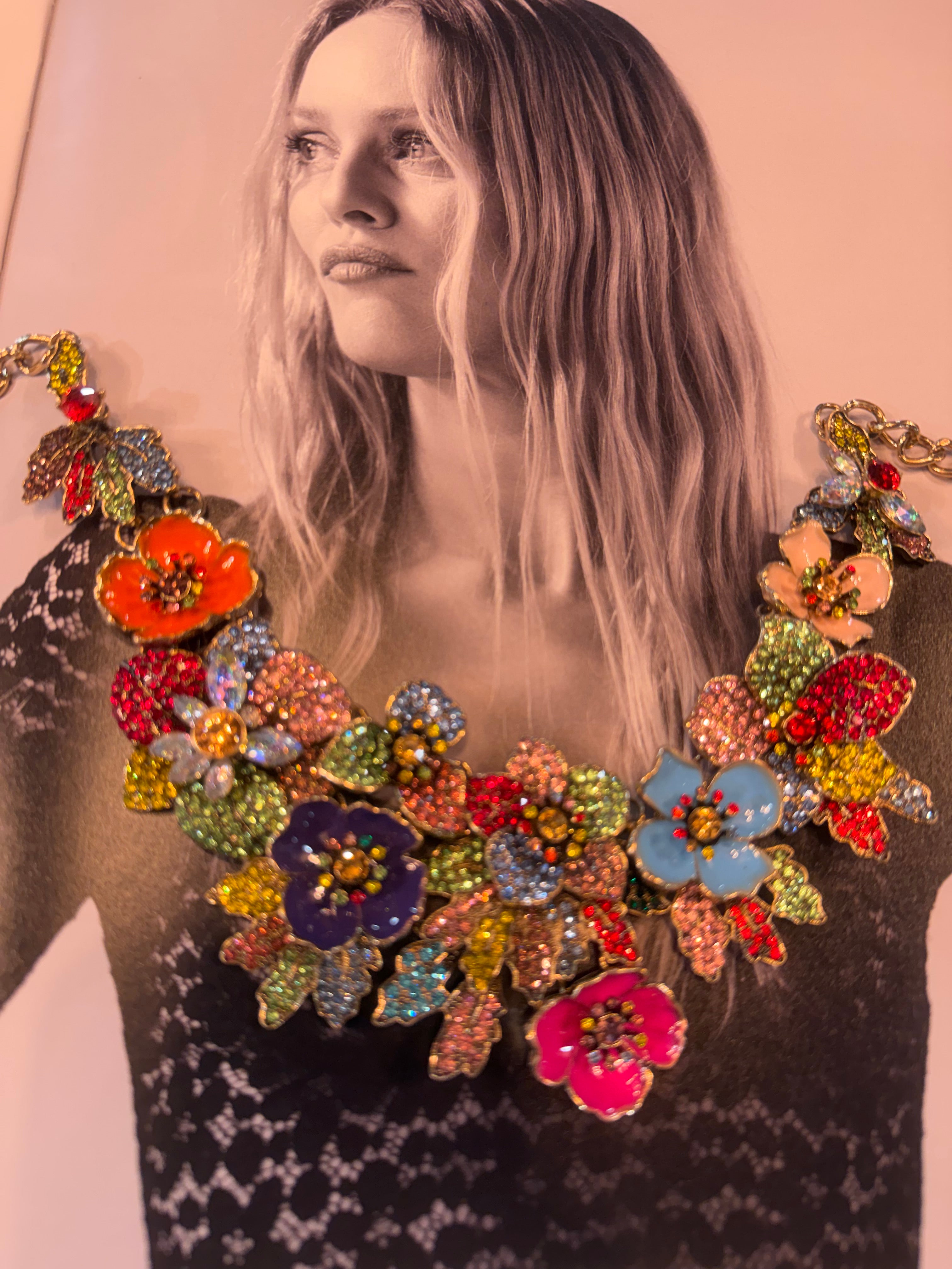 Floral Statement Necklace
