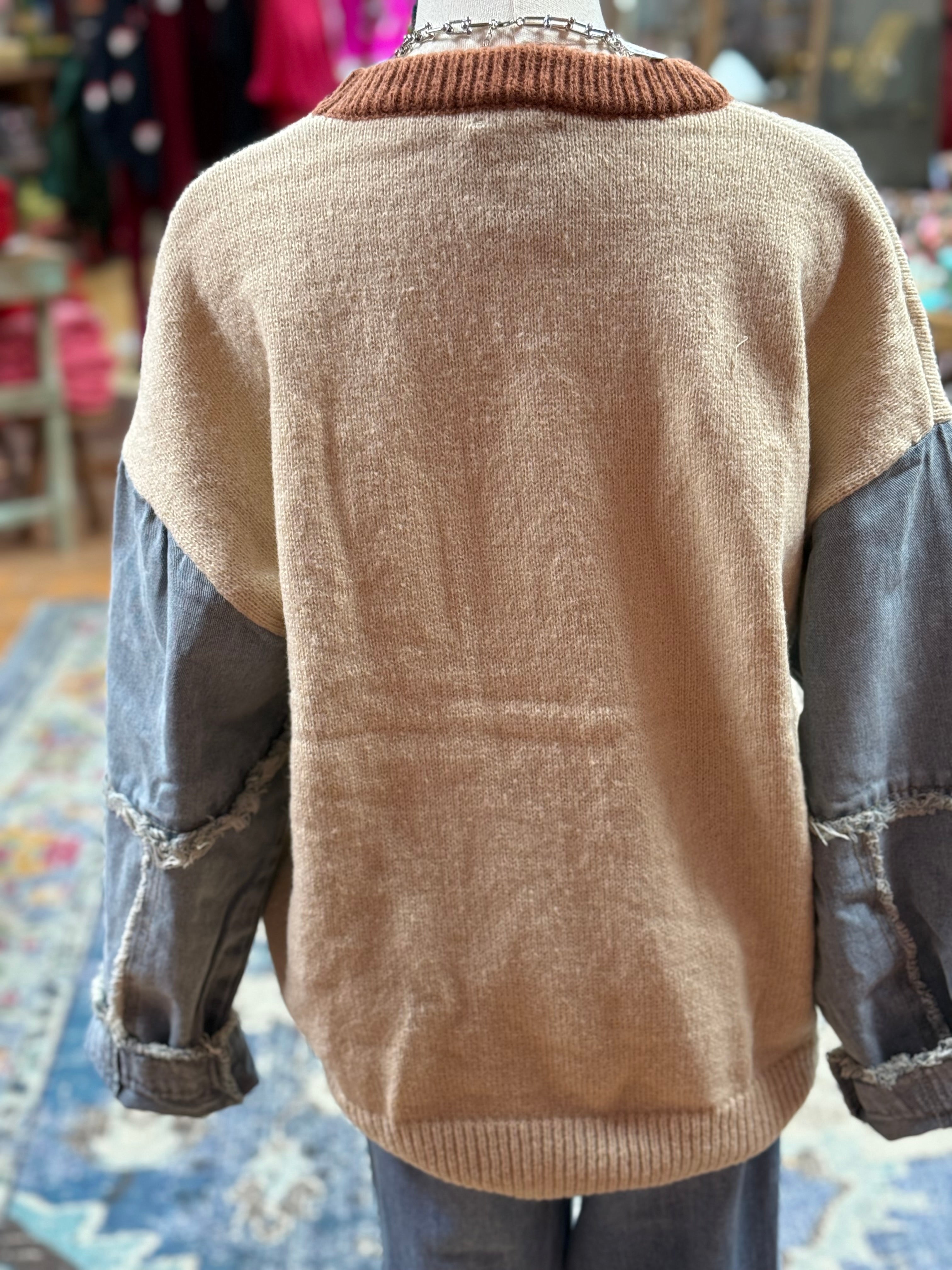 Western Star Sweater Top