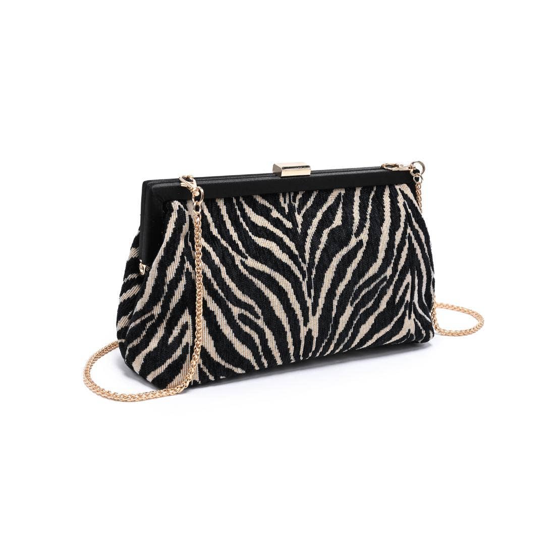 Samira - Zebra Evening Bag