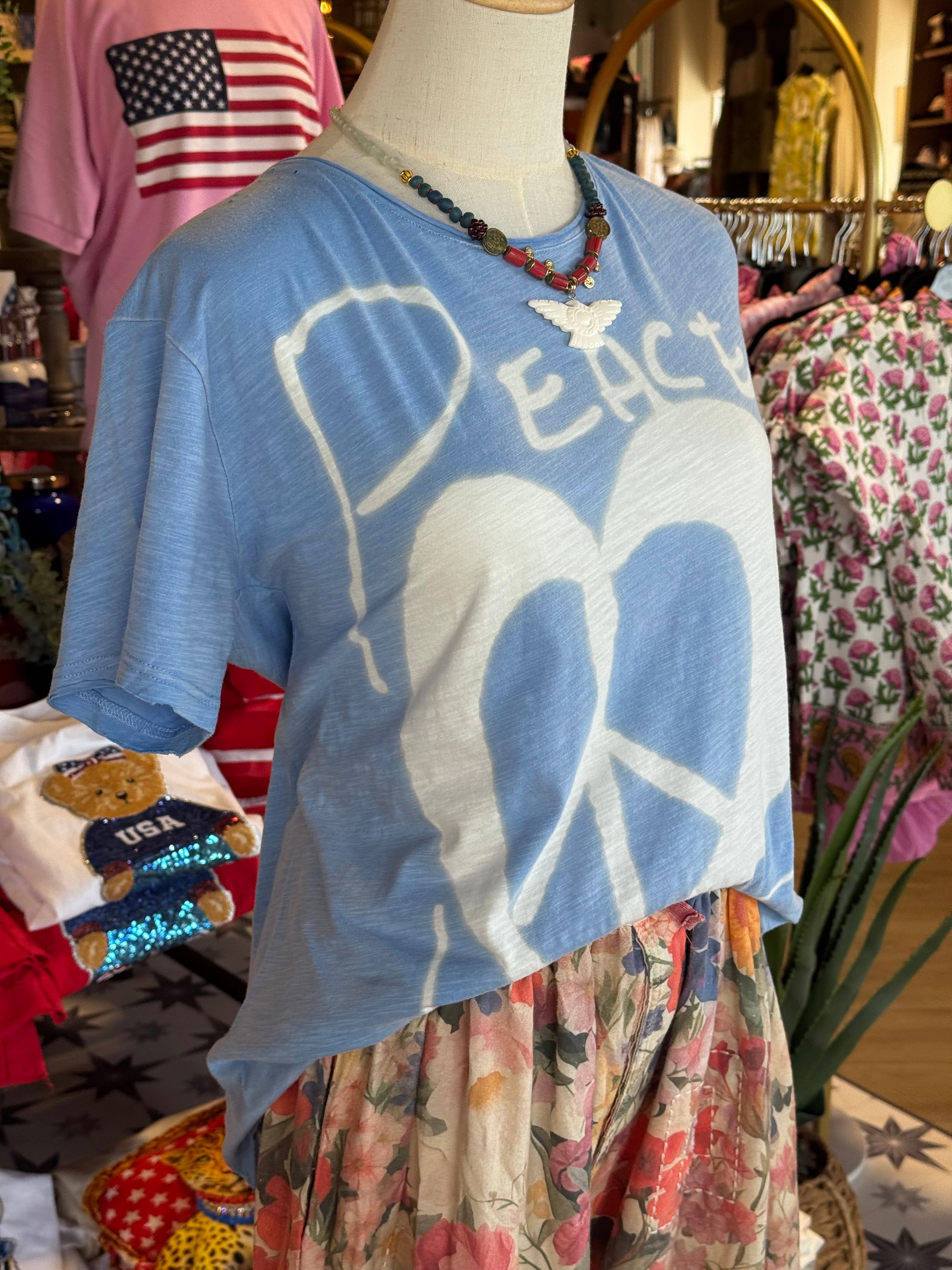 Moon Dance Tee - Peace and Love Sky