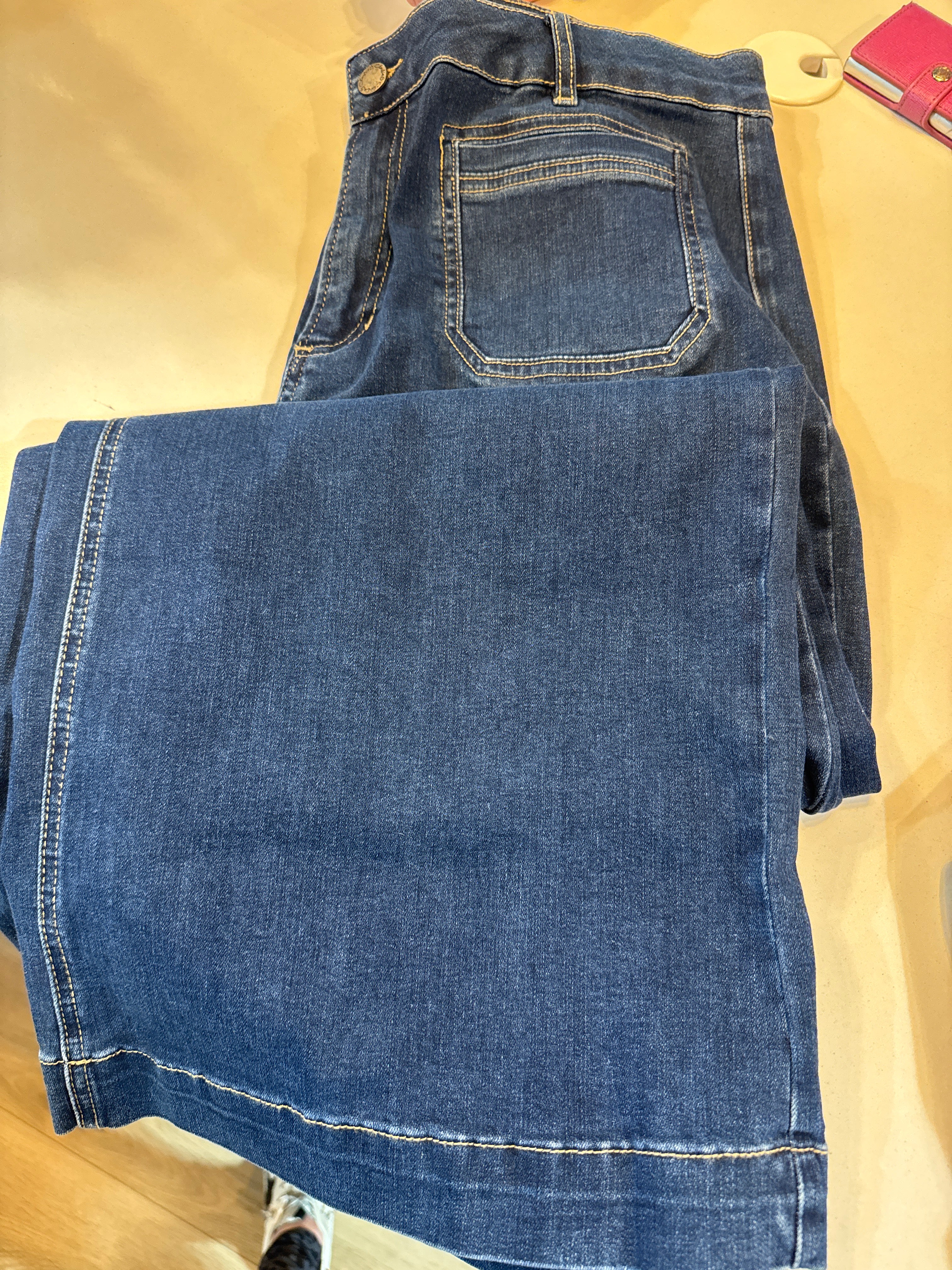 Kal Cropped Flare Jeans