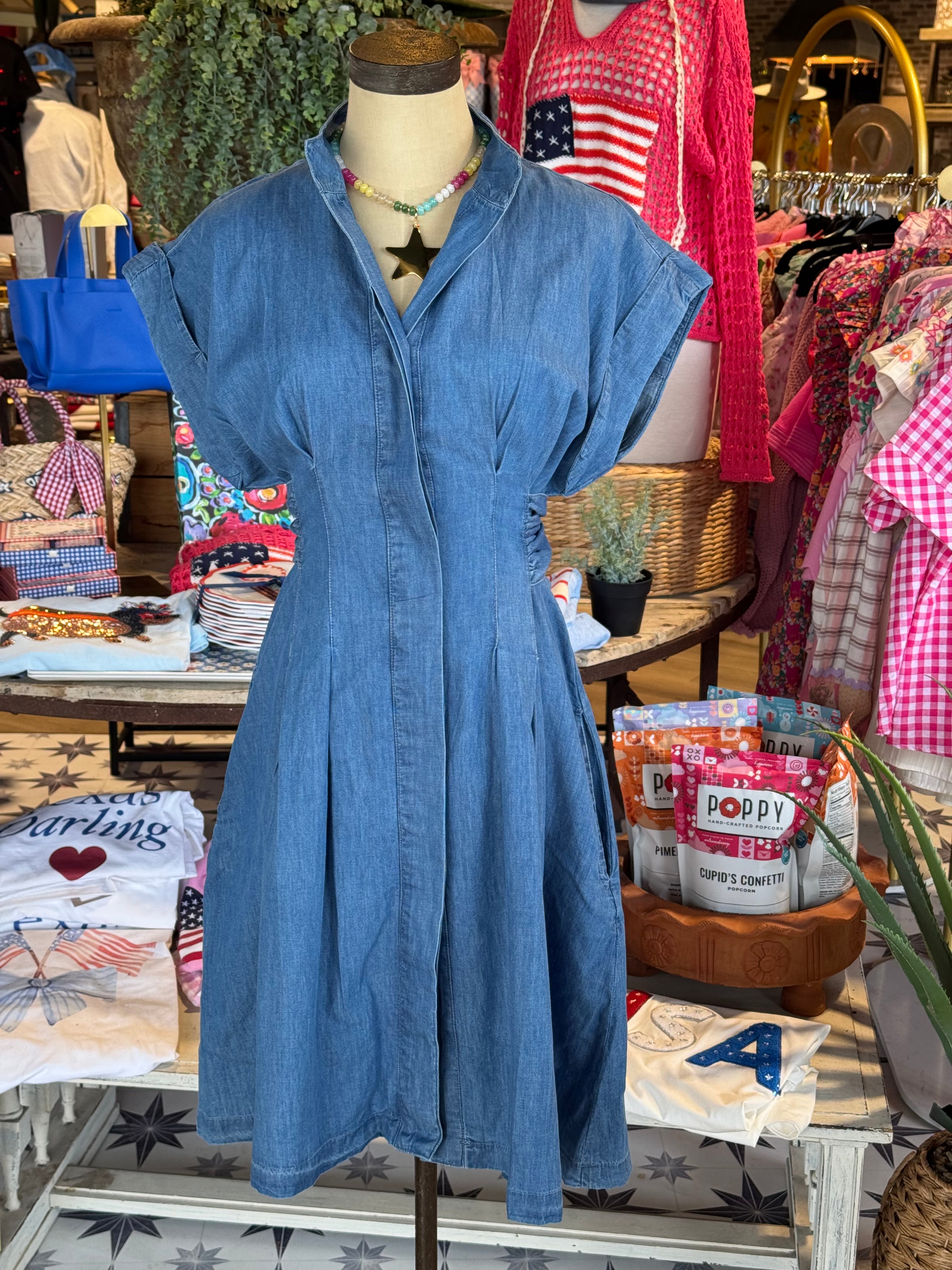Gretchen Denim Dress