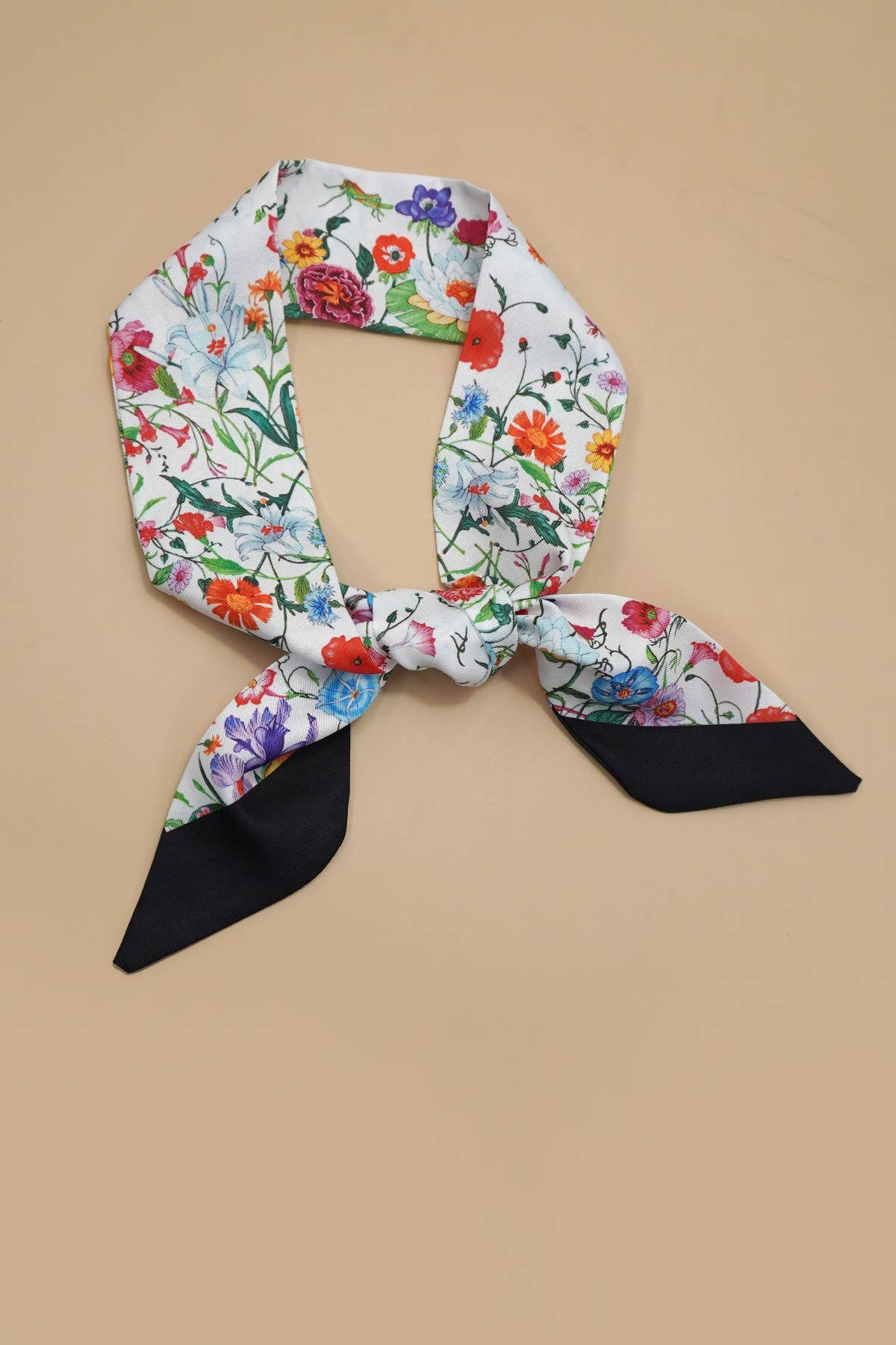 SOFT SILKY SKINNY TWILLY SCARF NECKLACE WRAP |