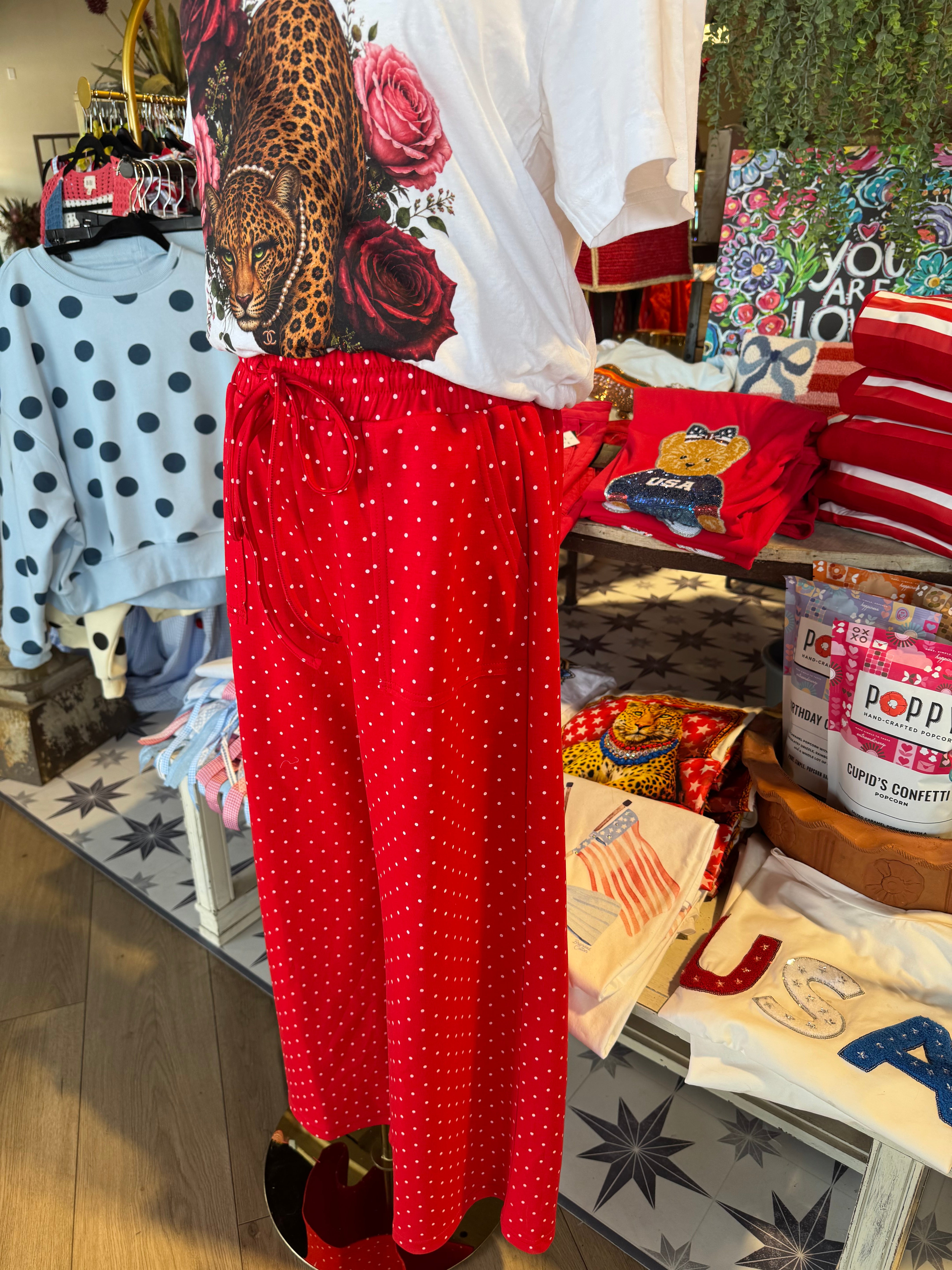 Rita Polkadot Pants