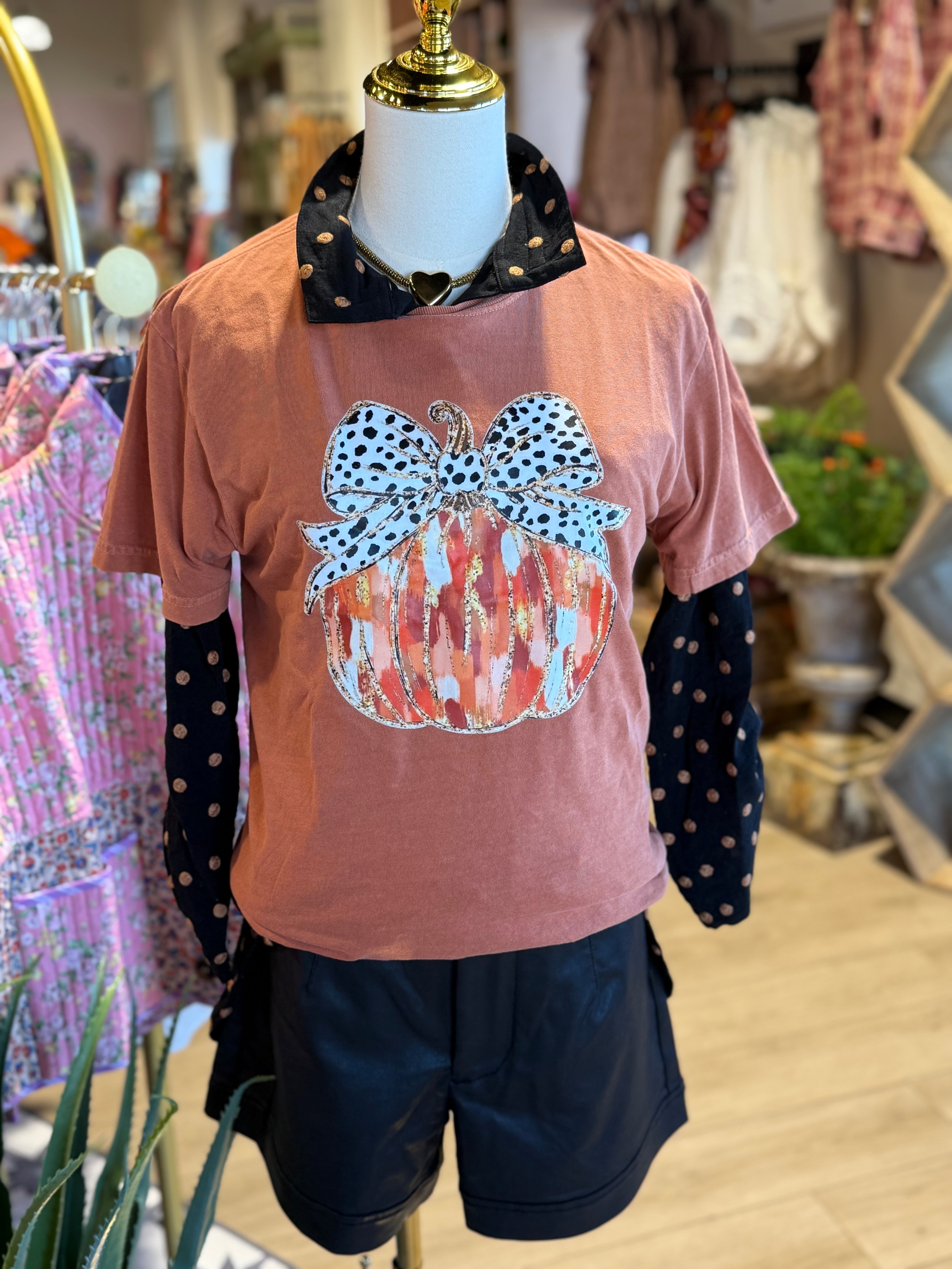 Painted Pumpkin Tee - SALE