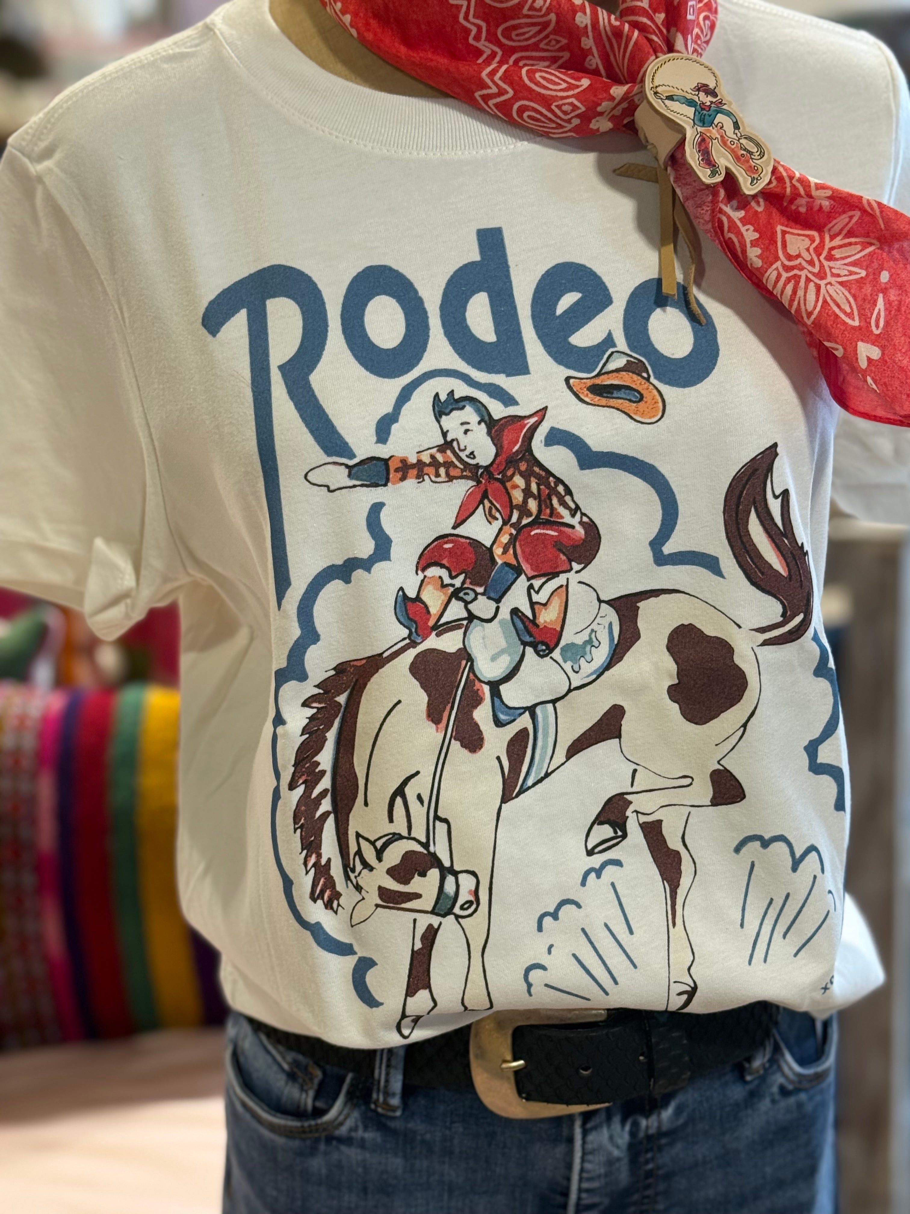 Rodeo Bronco Tee- 2 Colors