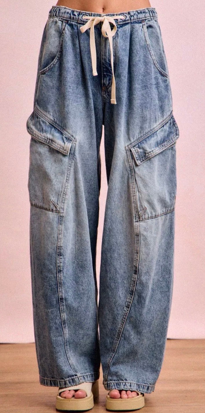 Cleo Barrel Pants