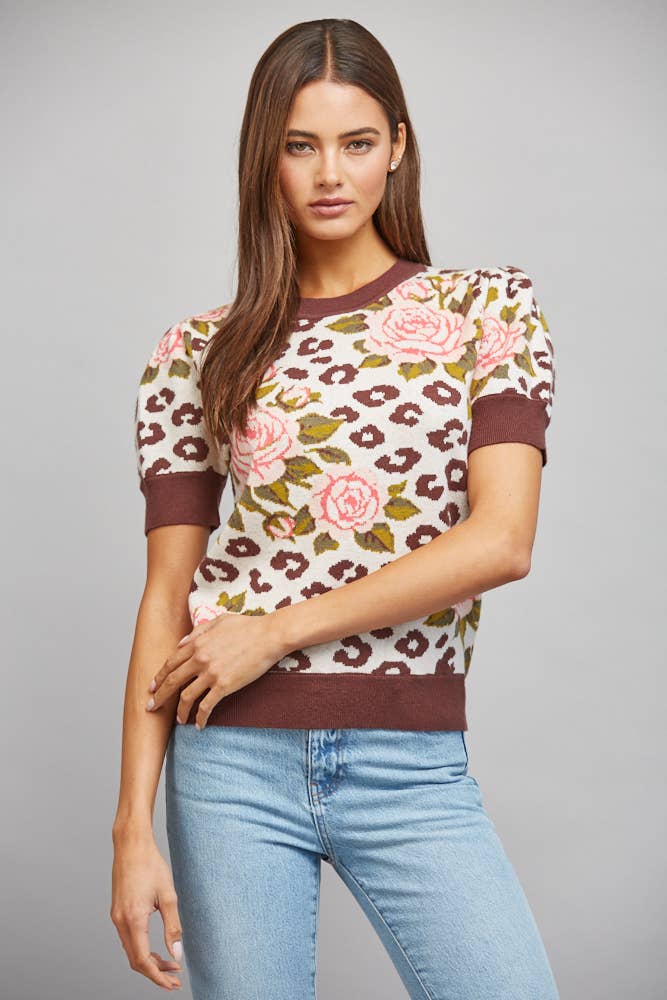 Rose JACQUARD SWEATER