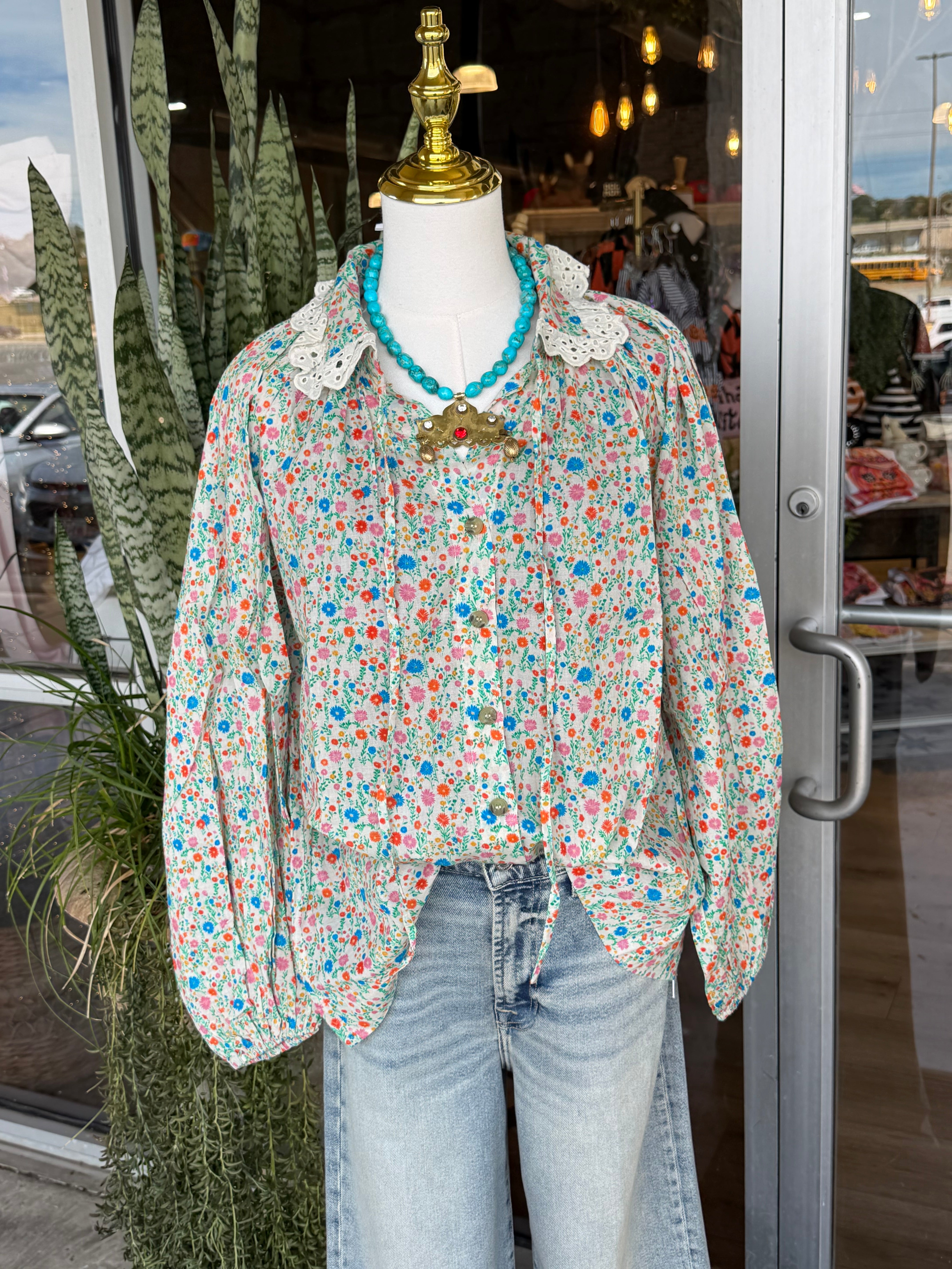 Coastal Daisies Willa Top